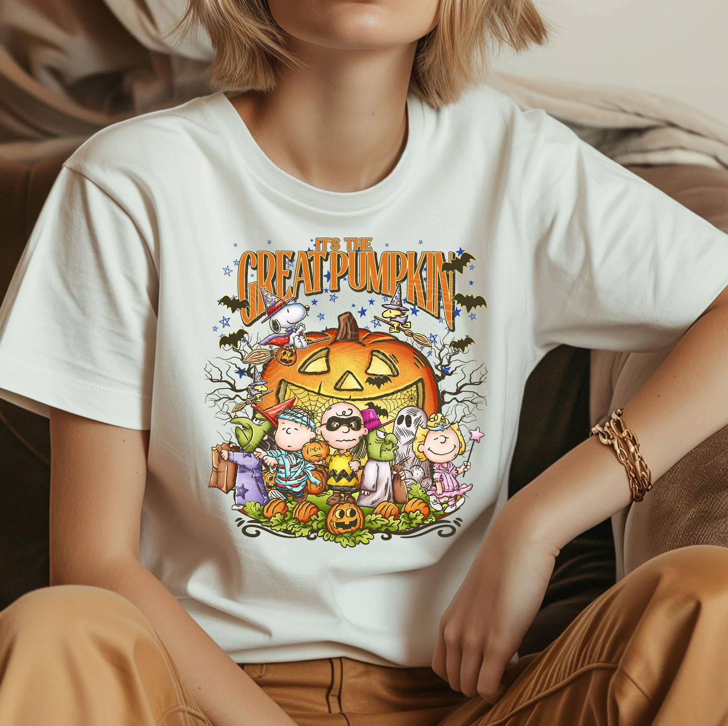 It's The Great Pumpkin DTF Transfers Ready For Press, DTF Prints, Heat Press Transfers #SP072
