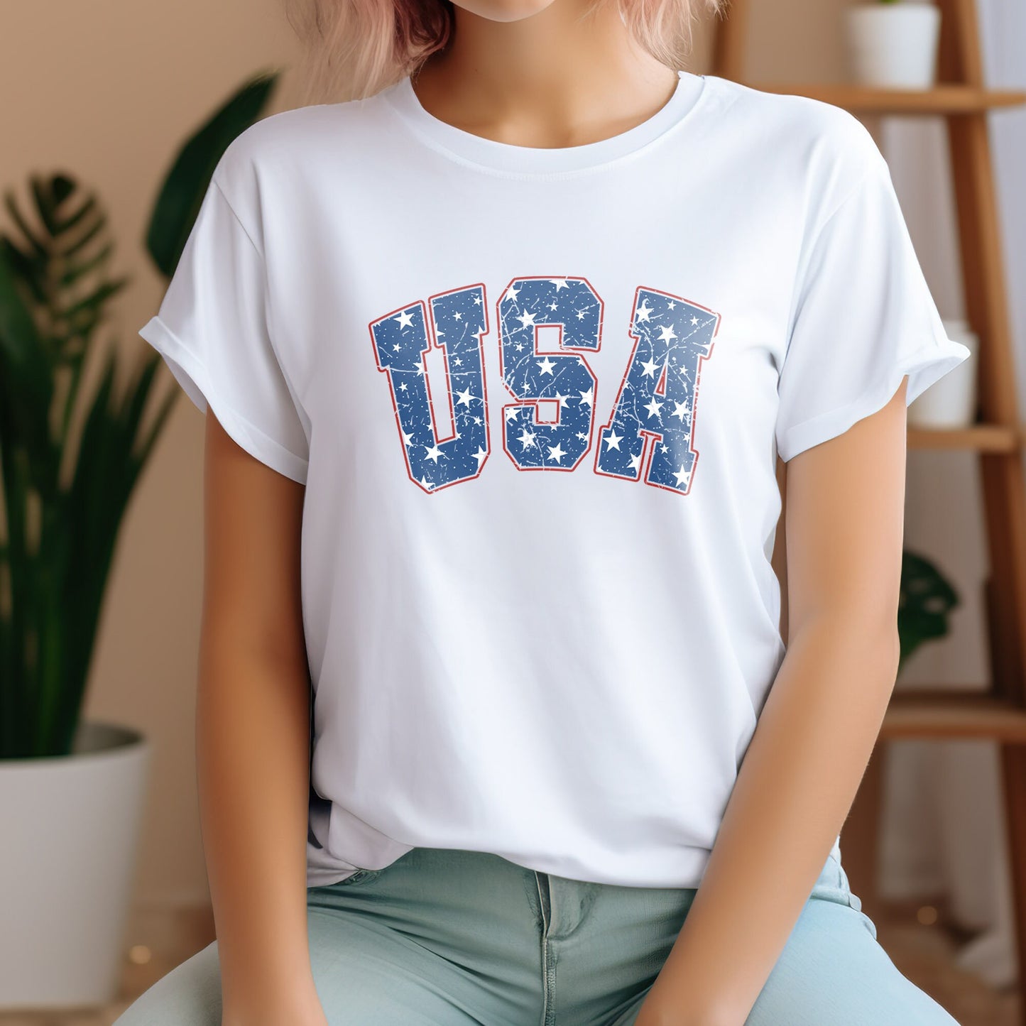 USA DTF Transfer, 4th of July DTF Transfer Mama Ready For Press, Heat Press Transfer, Fourth of July Transfer, Heat Transfer, Dtf Print