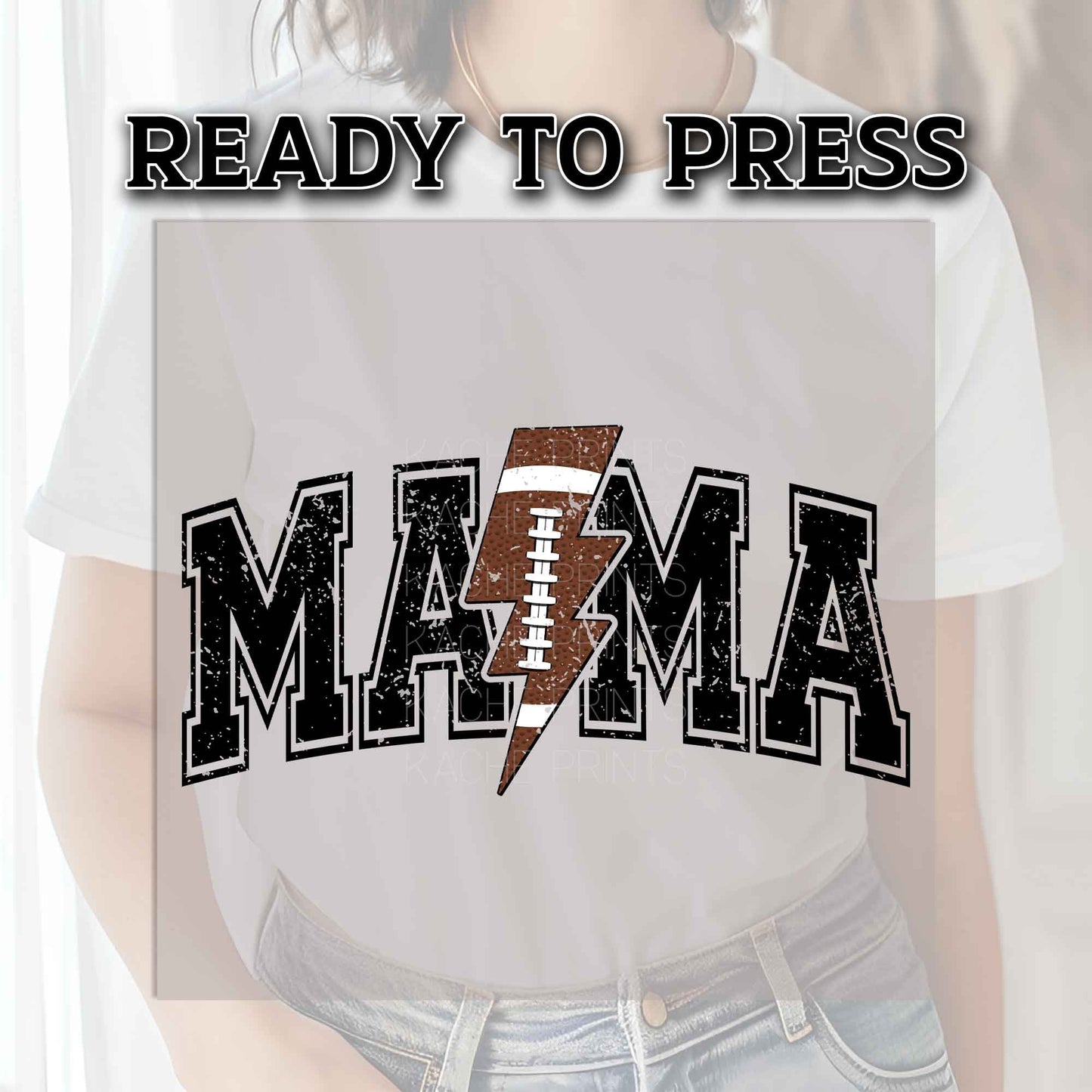 Football Mama DTF Transfers, DTF Transfer Ready For Press, Heat Press Transfer, Ready For Press, Dtf Heat Transfer, DTF Print, Football Dtf