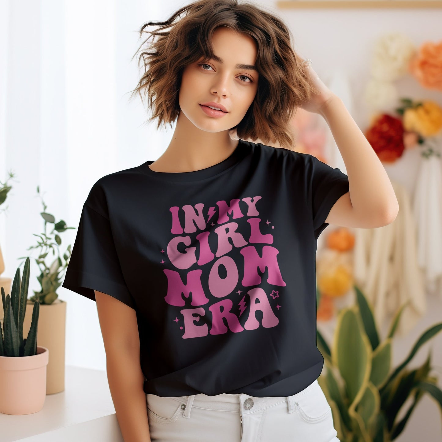 Girl Mom DTF Transfers, DTF Transfer Ready For Press, Heat Press Transfer, Ready For Press, Dtf Heat Transfer, In My Girl Mom Era, Retro Mom