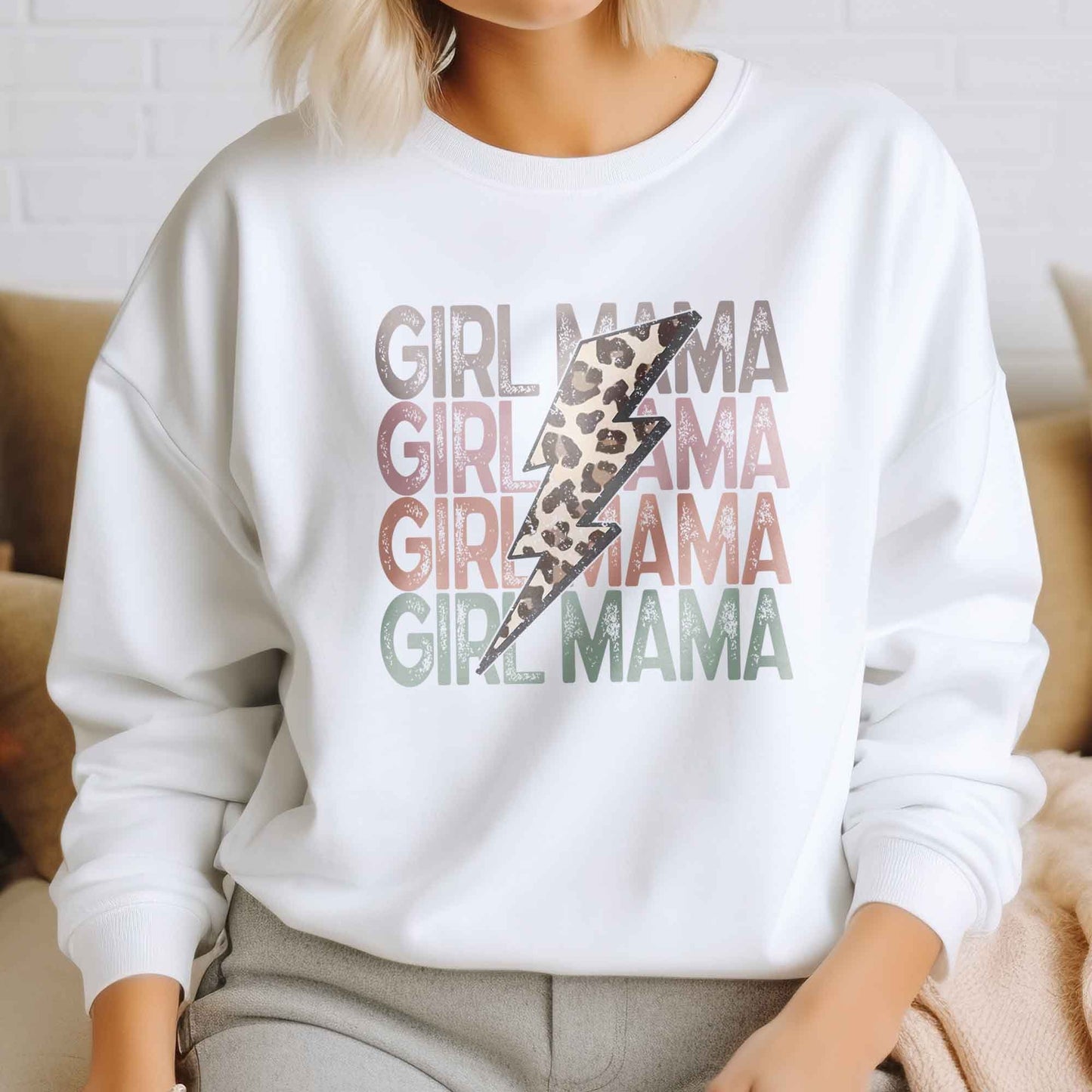 Girl Mama DTF Transfers, DTF Transfer Ready For Press, Heat Press Transfer, Ready For Press, Dtf Heat Transfer, Girl Mama Retro Transfer