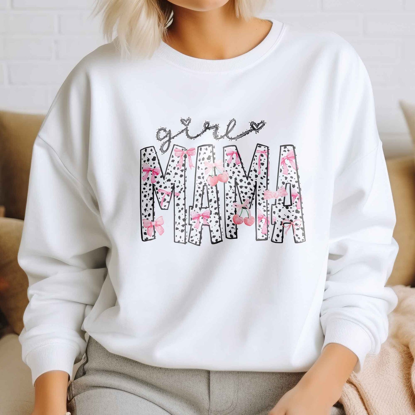 Girl Mama DTF Transfers, DTF Transfer Ready For Press, Heat Press Transfer, Ready For Press, Dtf Heat Transfer, Girl Mama Coquette Bow Dtf