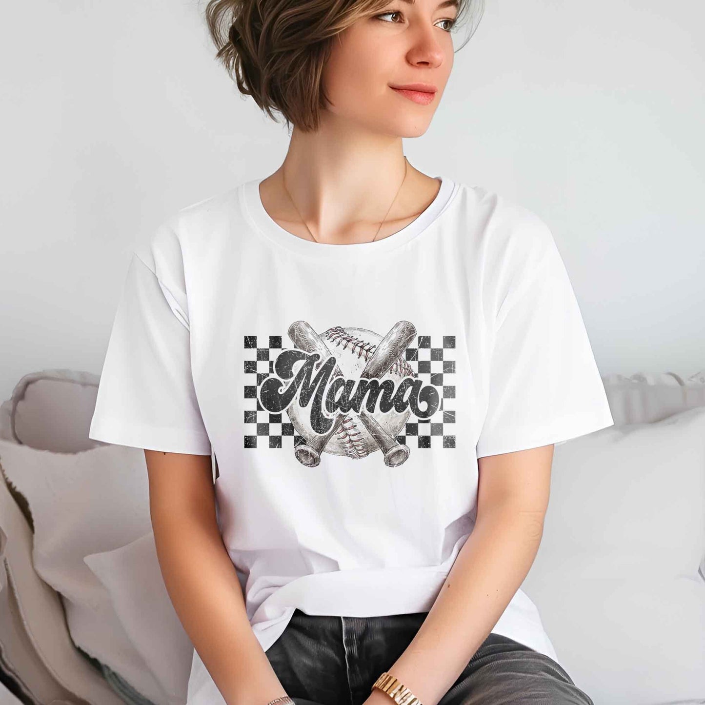 Baseball Mama DTF Transfers, DTF Transfer Ready For Press, Heat Press Transfer, Ready For Press, Direct to Film, DTF Prints, Mom Dtf Prints