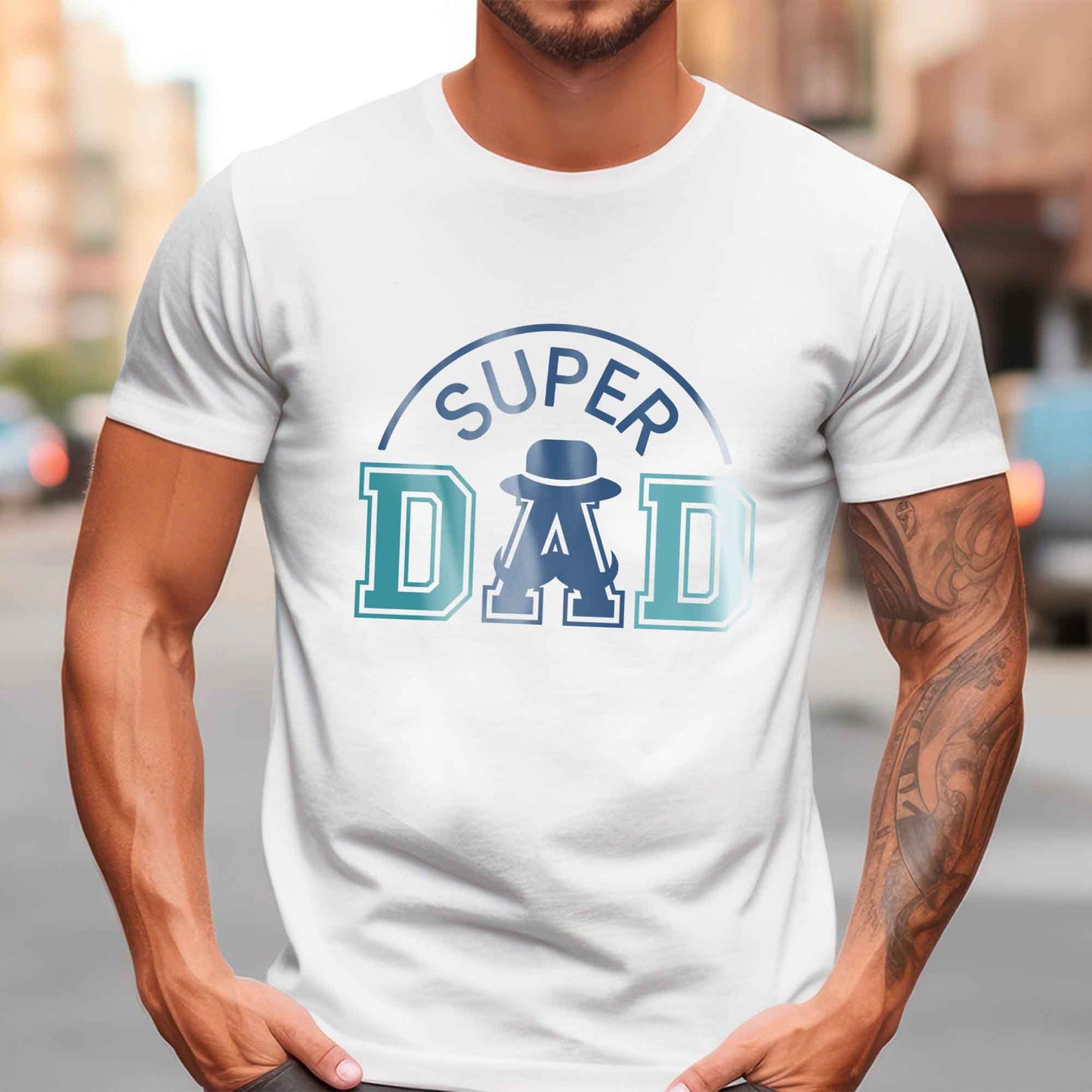 Dad DTF Transfers, DTF Transfer Ready For Press, Heat Press Transfer, DTF Print, Daddy Ready For Press, Father Dtf, Super Dad Dtf Transfers