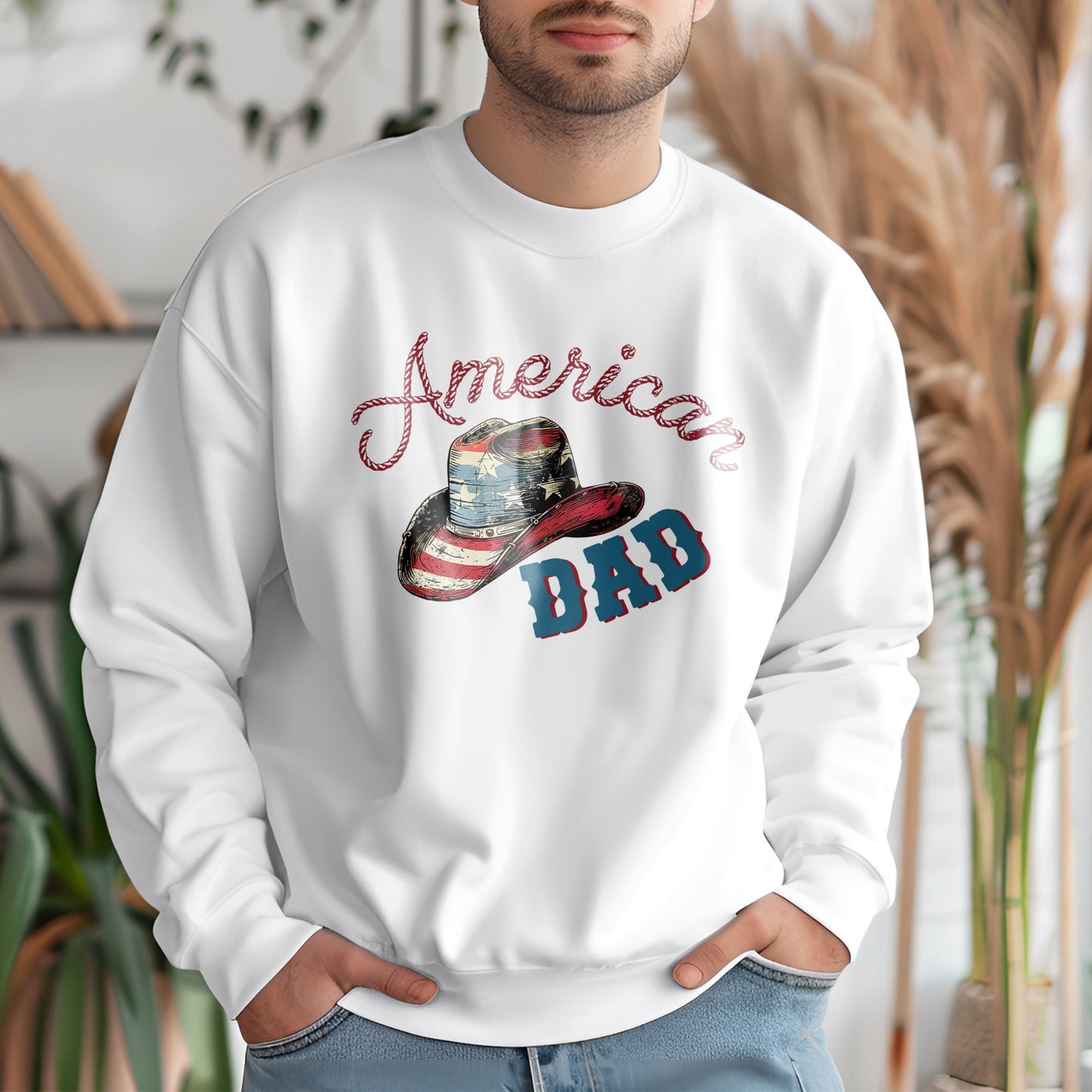 Dad DTF Transfers, DTF Transfer Ready For Press, Heat Press Transfer, DTF Print, Daddy Ready For Press, Father Dtf Transfers, American Dad