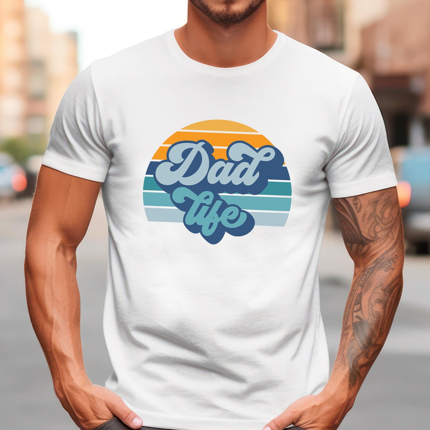 Dad DTF Transfers, DTF Transfer Ready For Press, Heat Press Transfer, DTF Print, Daddy Ready For Press, Papa Dtf Transfers, Dad Life Dtf