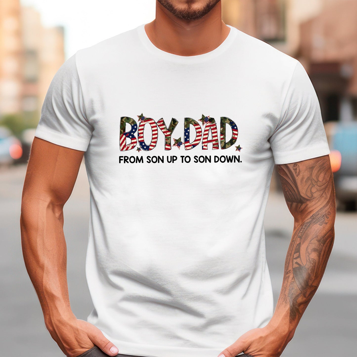 Dad DTF Transfers, DTF Transfer Ready For Press, Heat Press Transfer, DTF Print, Papa Ready For Press, Daddy Dtf Transfers,Boy Dad Dtf Print