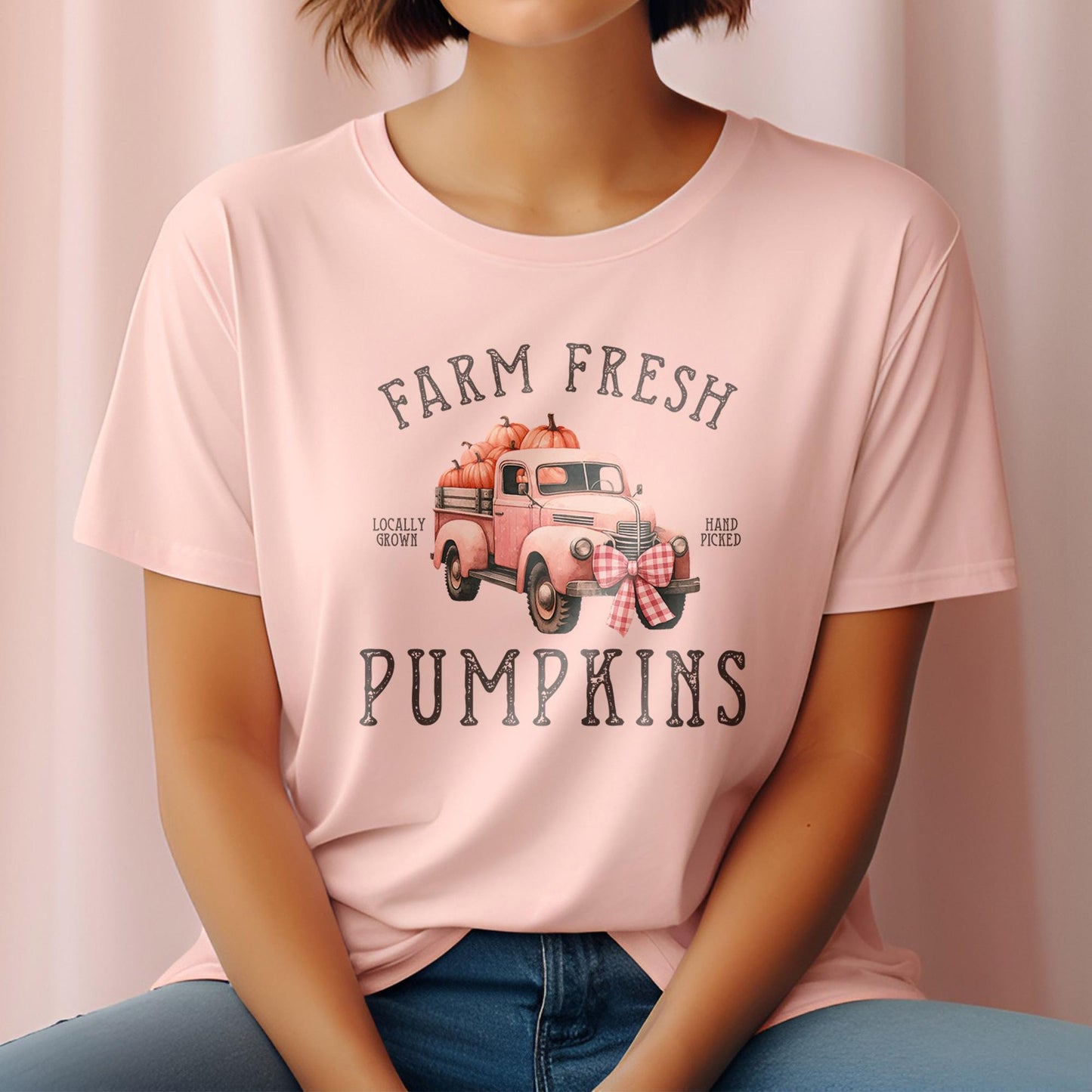 Pumpkin Spice DTF Transfer Ready For Press, Fall DTF Transfers, Autumn DTF Transfer, Heat Press Transfer, Fall Transfer, Farm Fresh Pumpkins
