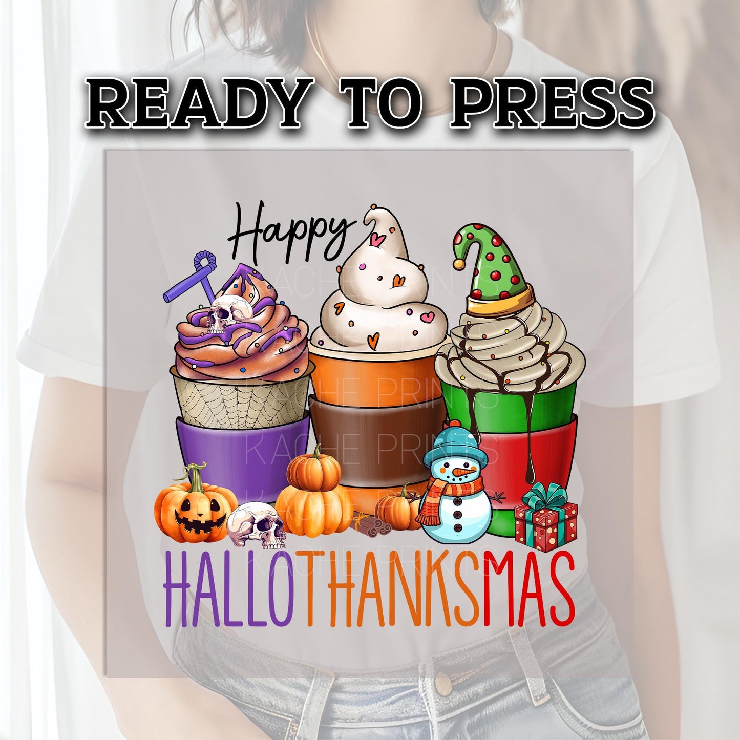 Happy Halloween DTF Transfers, Halloween DTF Transfer Ready For Press, Heat Press Transfer, Pumpkin DTF Print, Thanksgiving Dtf, Christmas