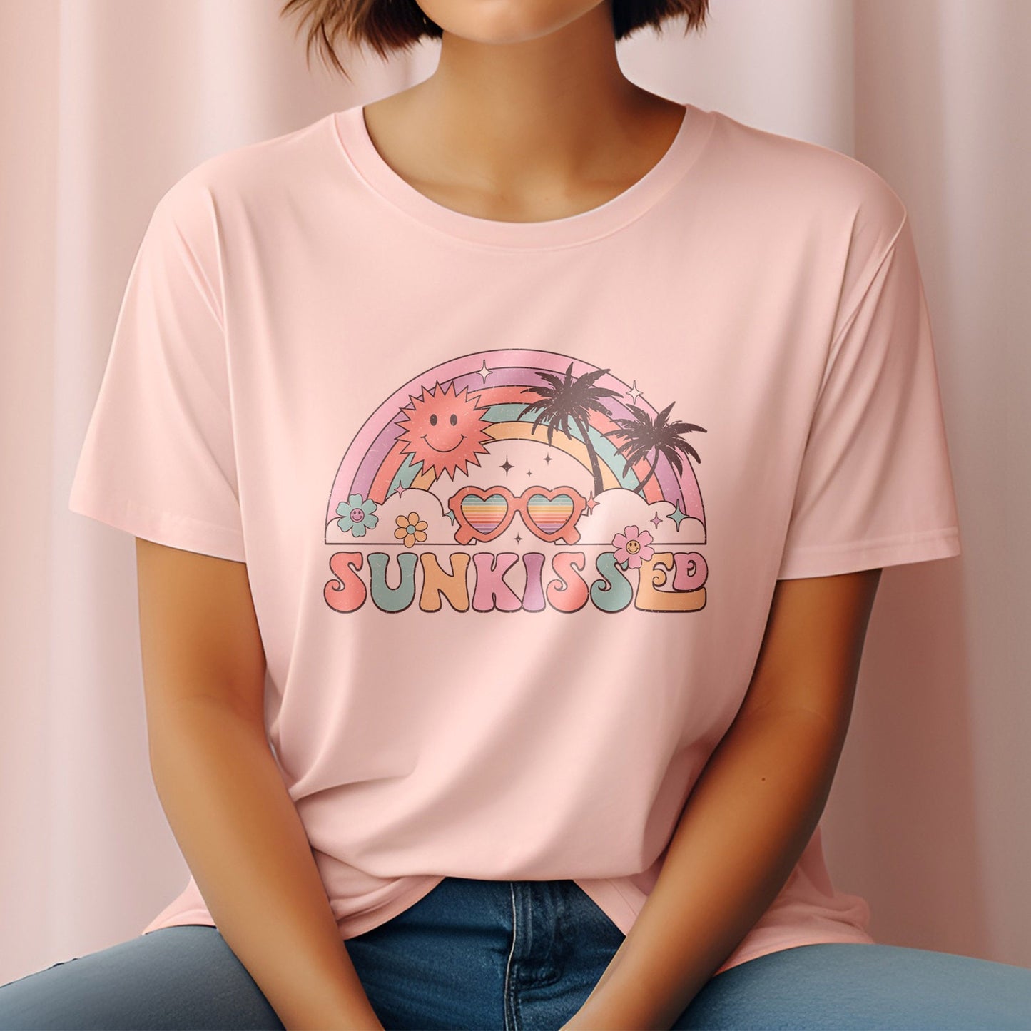 Summer DTF Transfer, DTF Transfer Ready For Press, Heat Press Transfer, DTF Prints, Direct to Film, Summer Transfer, Sunkissed Transfers
