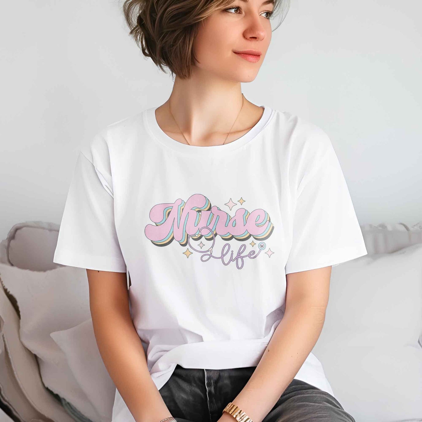Nurse DTF Transfer, Nurse Transfer, Nursing Heat Transfer, DTF Transfer Ready For Press, Nurse Heat Press Transfer, Nurse Life Dtf Transfers