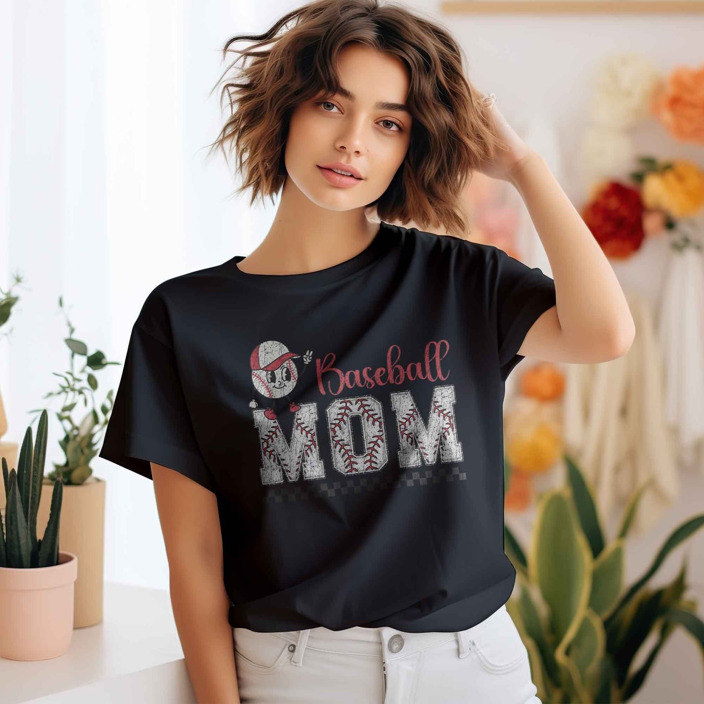 Baseball Mom DTF Transfers, DTF Transfer Ready For Press, Heat Press Transfer, Ready For Press, Direct to Film, DTF Prints, Sports Transfer