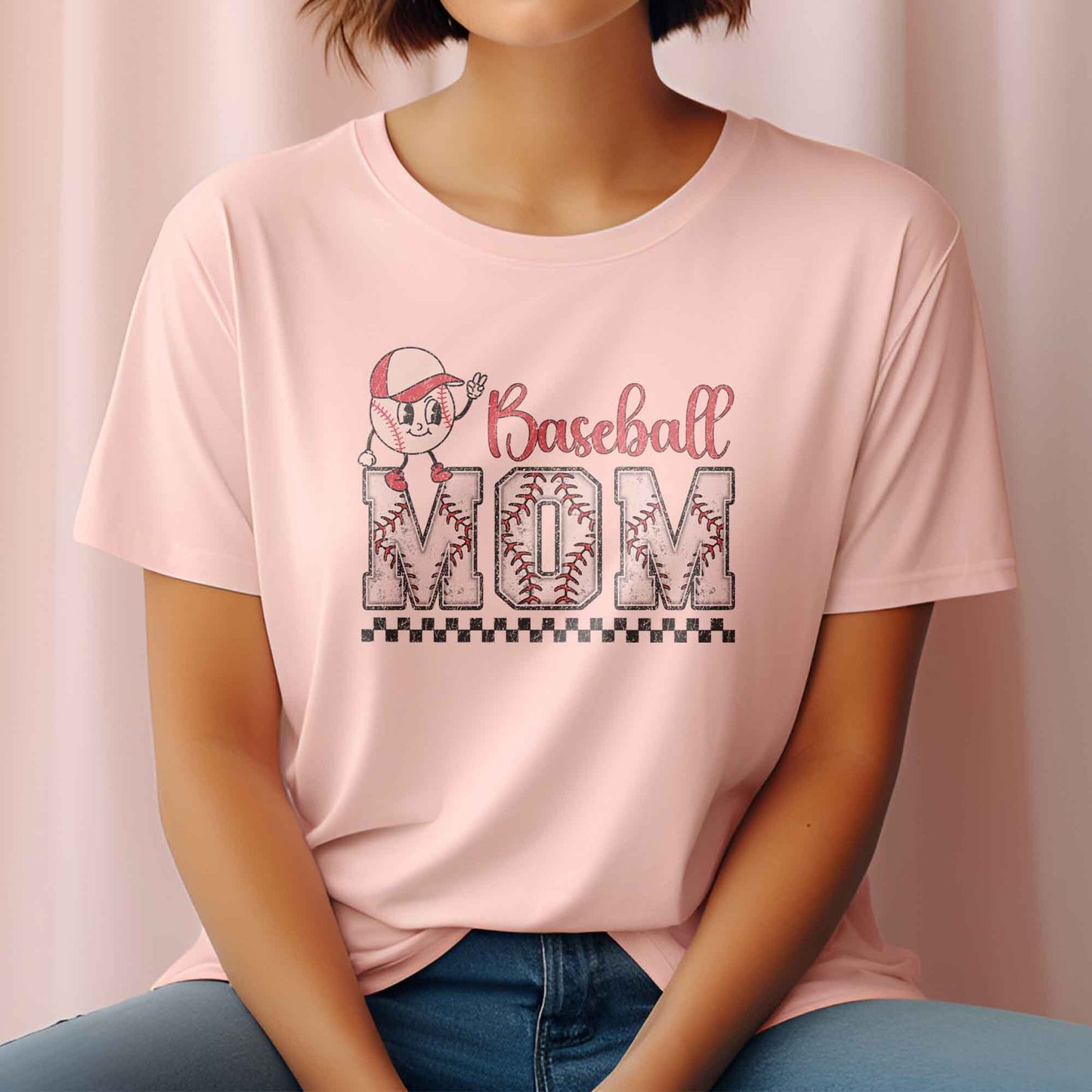 Baseball Mom DTF Transfers, DTF Transfer Ready For Press, Heat Press Transfer, Ready For Press, Direct to Film, DTF Prints, Sports Transfer