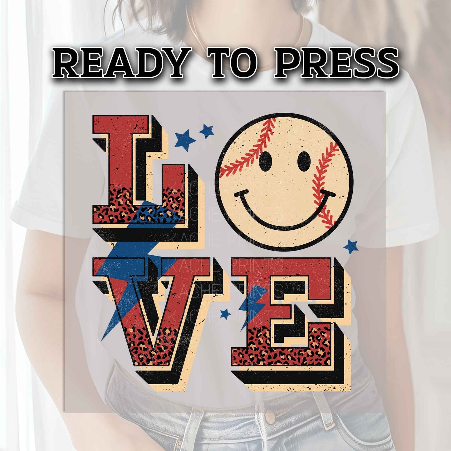 Baseball DTF Transfers, DTF Transfer Ready For Press, Heat Press Transfer, Baseball Ready For Press, Dtf Heat Transfer, Love Baseball Dtf