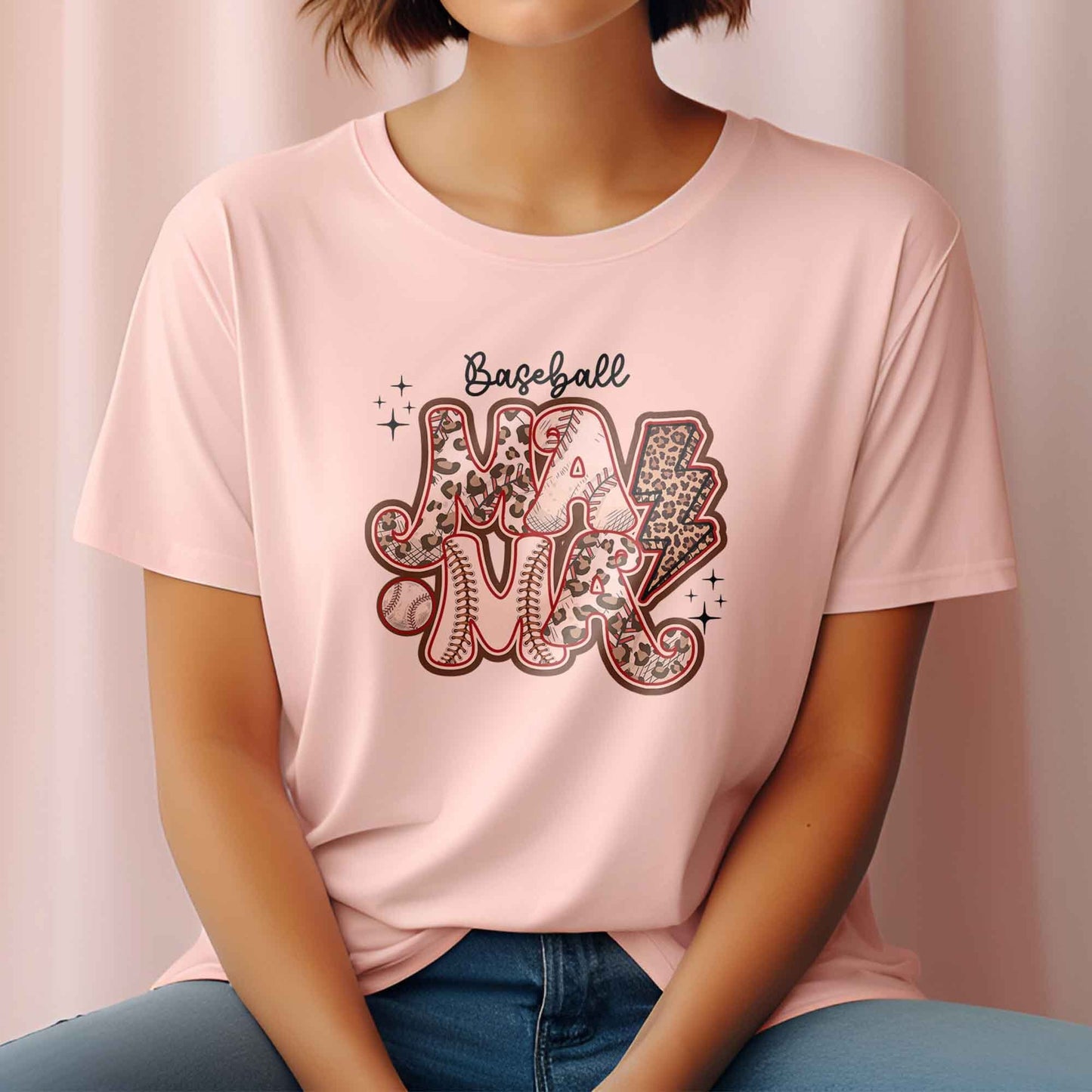 Baseball DTF Transfer Ready For Press, Baseball DTF Transfers, Heat Press Transfer,Ready For Press,Dtf Heat Transfer, Baseball Mom DTF Paper