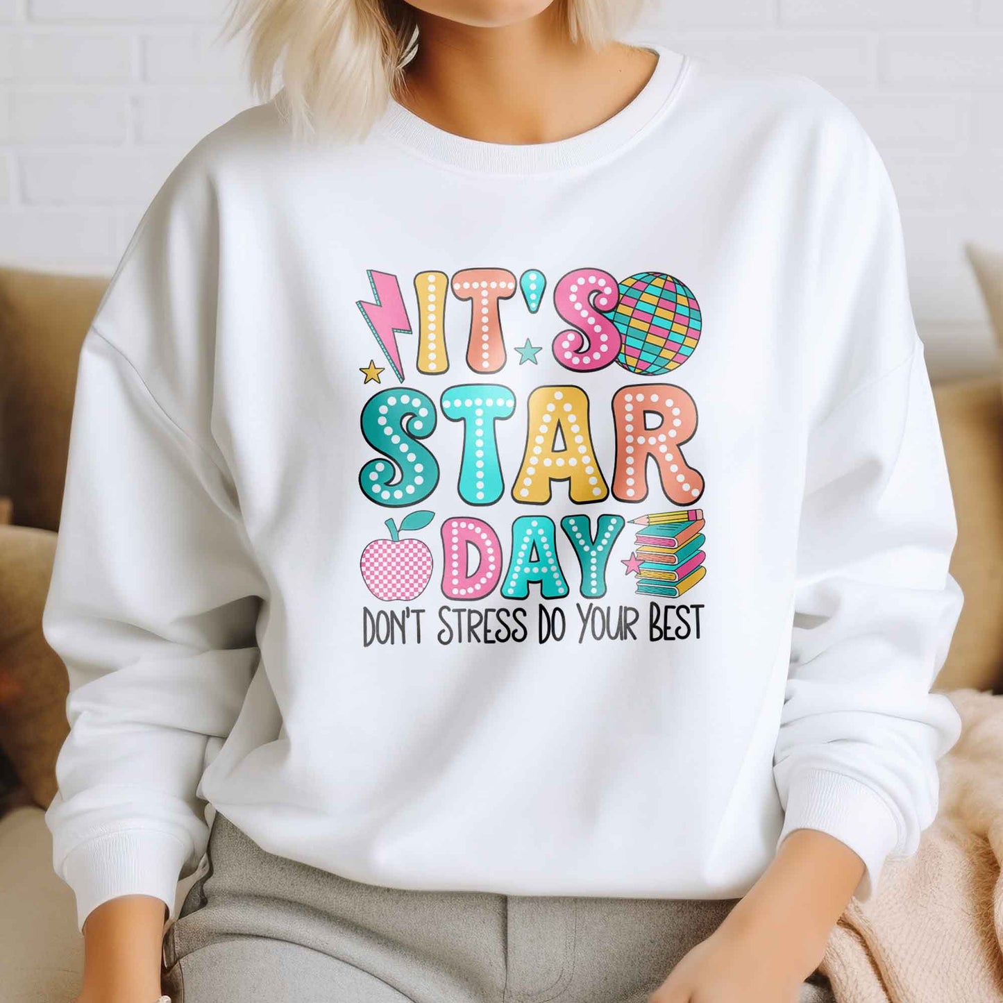 Back To School DTF Transfers, DTF Transfer Ready For Press, Heat Press Transfer, DTF Print, Teacher Ready For Press, It's Star Day Dtf Print