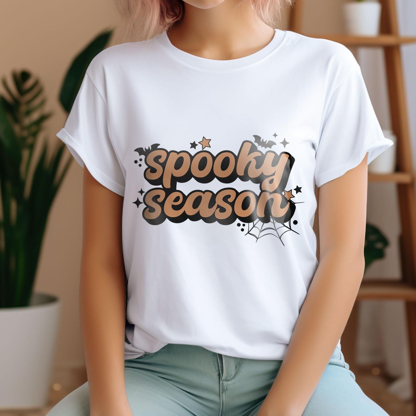 Spooky Season DTF Transfer, Halloween DTF Transfer Ready For Press, Horror DTF Prints, Trendy Halloween Heat Press Transfer, Happy Halloween