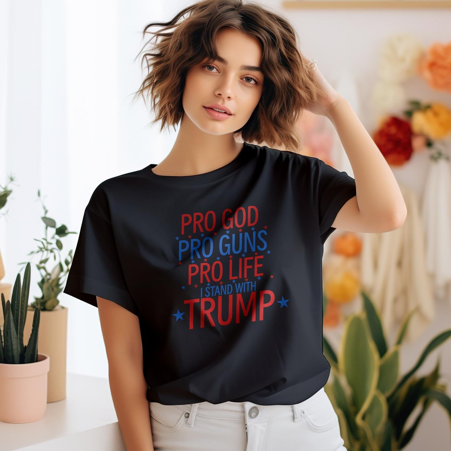Trump DTF Transfer, Trump Ready to Press, Trump Transfers, Heat Transfer, Trump 2024 Transfers, Trump DTF Prints, I Stand Whit Trump DTF