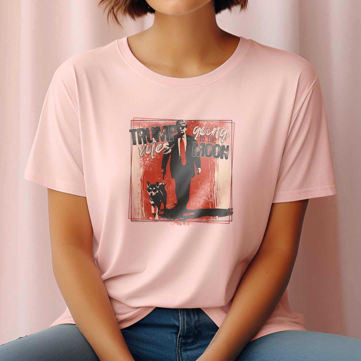 Trump DTF Transfer, Trump Ready to Press, Trump Transfers, Heat Transfer, Trump 2024 Transfers, Trump DTF Prints, Trump Votes, Trump Tshirt