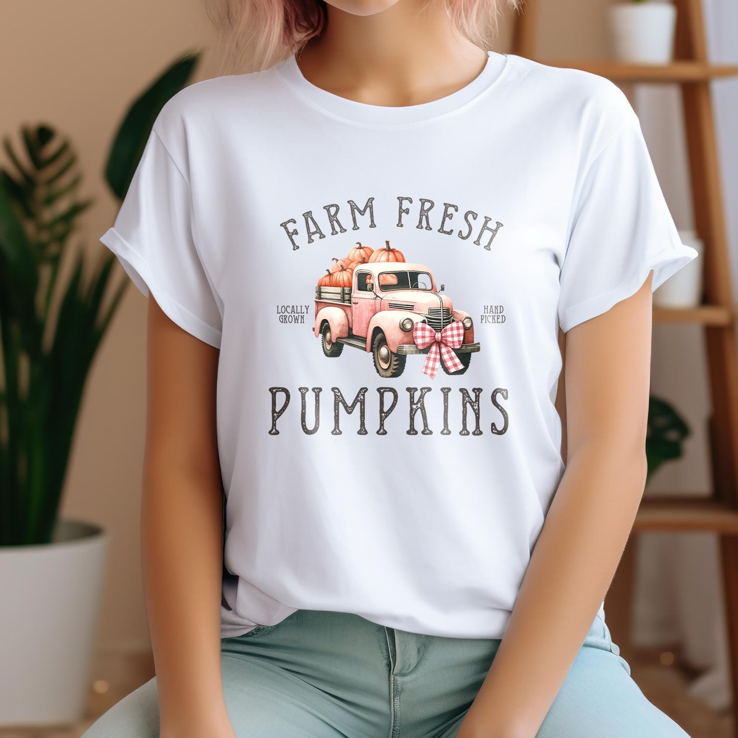 Pumpkin Spice DTF Transfer Ready For Press, Fall DTF Transfers, Autumn DTF Transfer, Heat Press Transfer, Fall Transfer, Farm Fresh Pumpkins