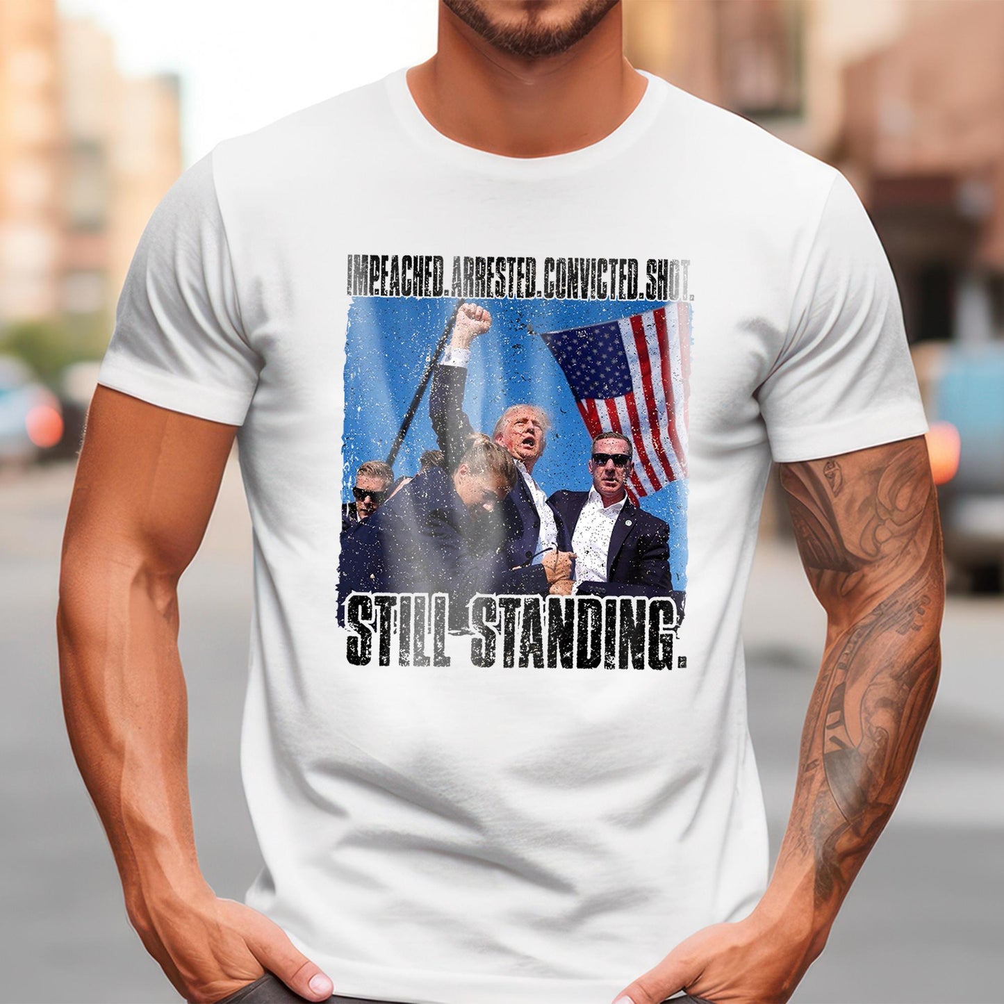 Trump Fighter DTF Transfer, Trump Transfers, Trump Shooting Transfer, Trump 2024 Transfers, Trump Assassination Attempt, Bulletproof DTF