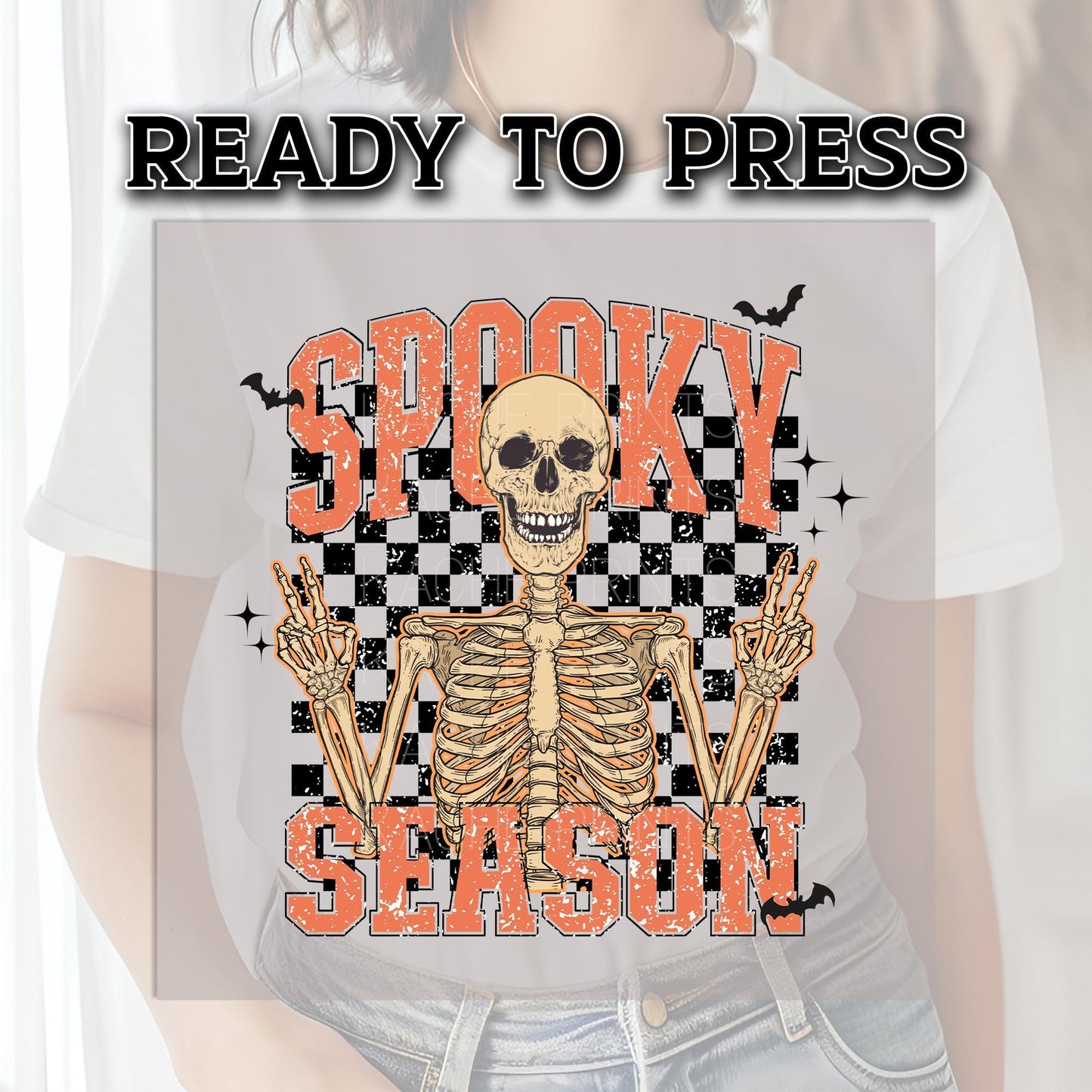 Halloween DTF Transfers, Halloween DTF Transfer Ready For Press, Horror DTF Print, Heat Press Transfer, Spooky Season Dtf Transfers, Paper