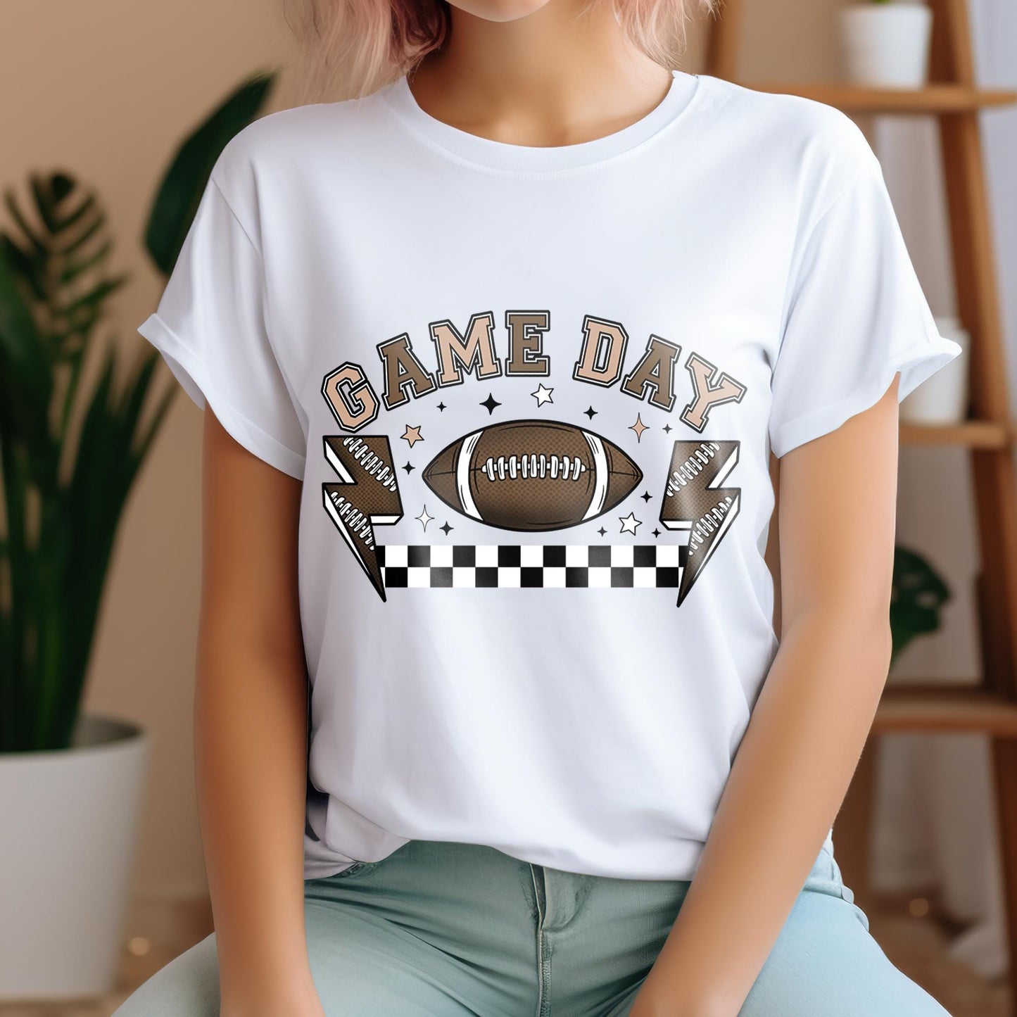 Game Day DTF Transfer Ready For Press, Football DTF Transfer, Heat Press Transfers, Dtf Heat Transfers, Football Season, Game Day Dtf Prints