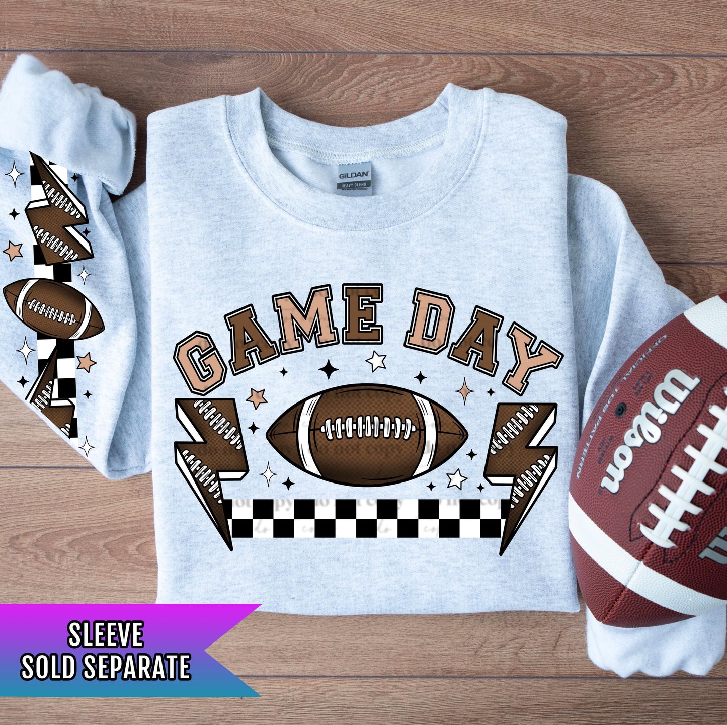 Game Day DTF Transfer Ready For Press, Football DTF Transfer, Heat Press Transfers, Dtf Heat Transfers, Football Season, Game Day Dtf Prints
