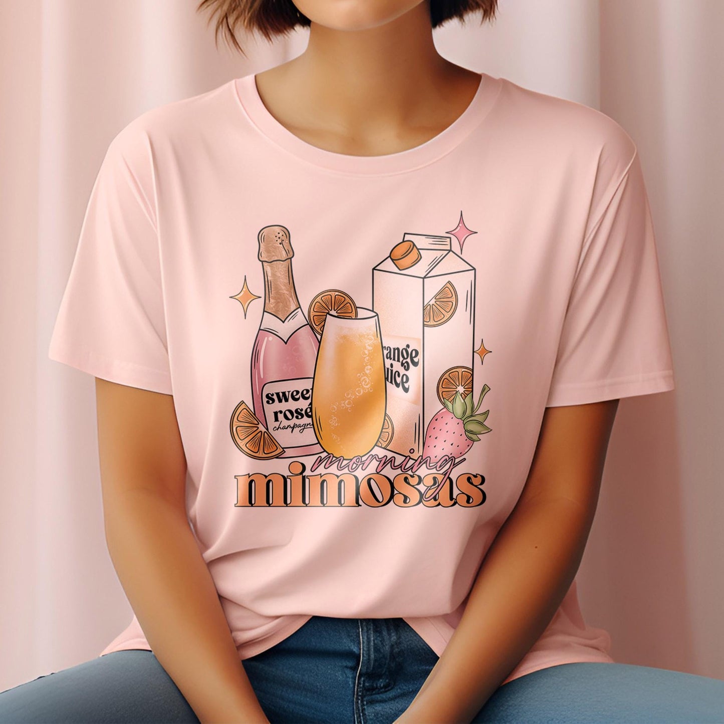 Morning Mimosas DTF Transfer Ready For Press, Champagne DTF Transfer, Heat Press Transfer, Dtf Prints, Ready Dtf Transfer, Cheers Juices Dtf