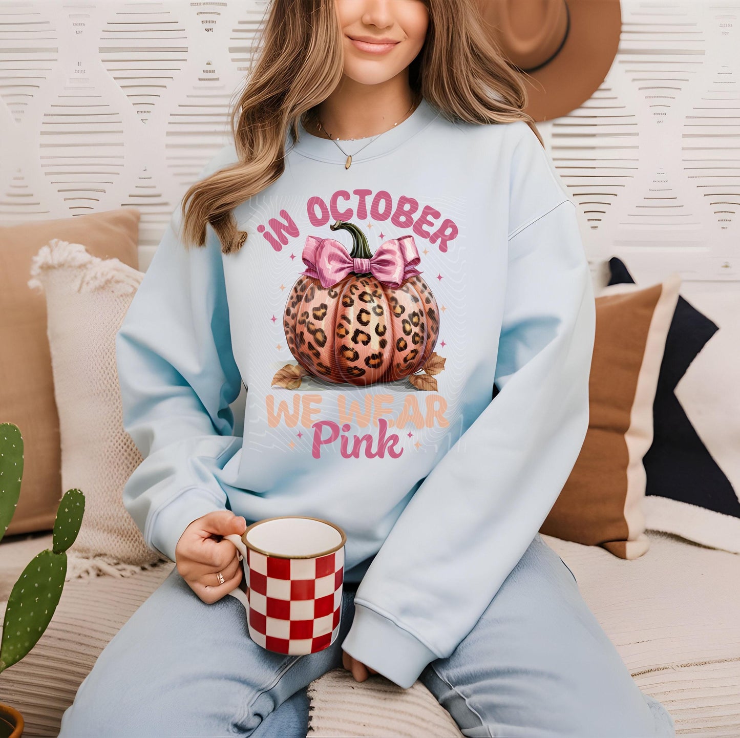 Breast Cancer Gang Sheet, Breast Cancer DTF Transfer, Breast Cancer Awareness DTF Transfer Ready For Press, Premade Gang Sheet, Pink October
