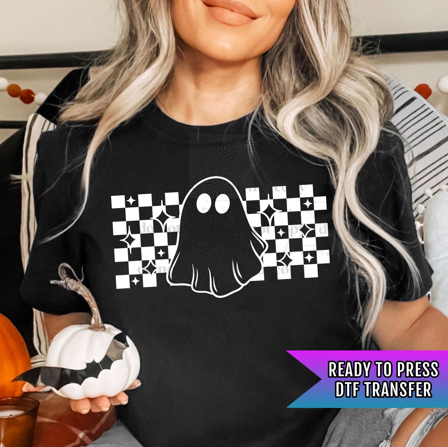 Ghost Season DTF Transfers, Halloween DTF Transfers Ready For Press, Ghost DTF Print, Boo Dtf, Heat Press Transfer, Spooky Season Dtf Prints