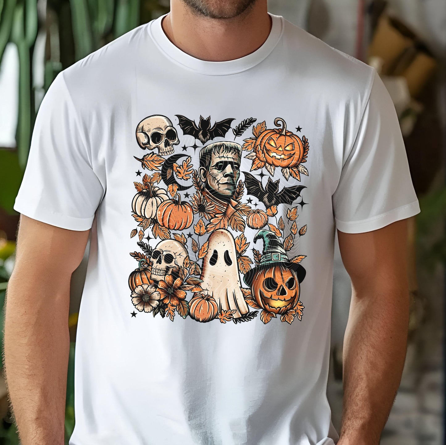 Frankenstein Halloween DTF Transfers, Halloween DTF Transfer Ready For Press, Heat Press Transfer, Horror Classics DTF Prints, Spooky Season