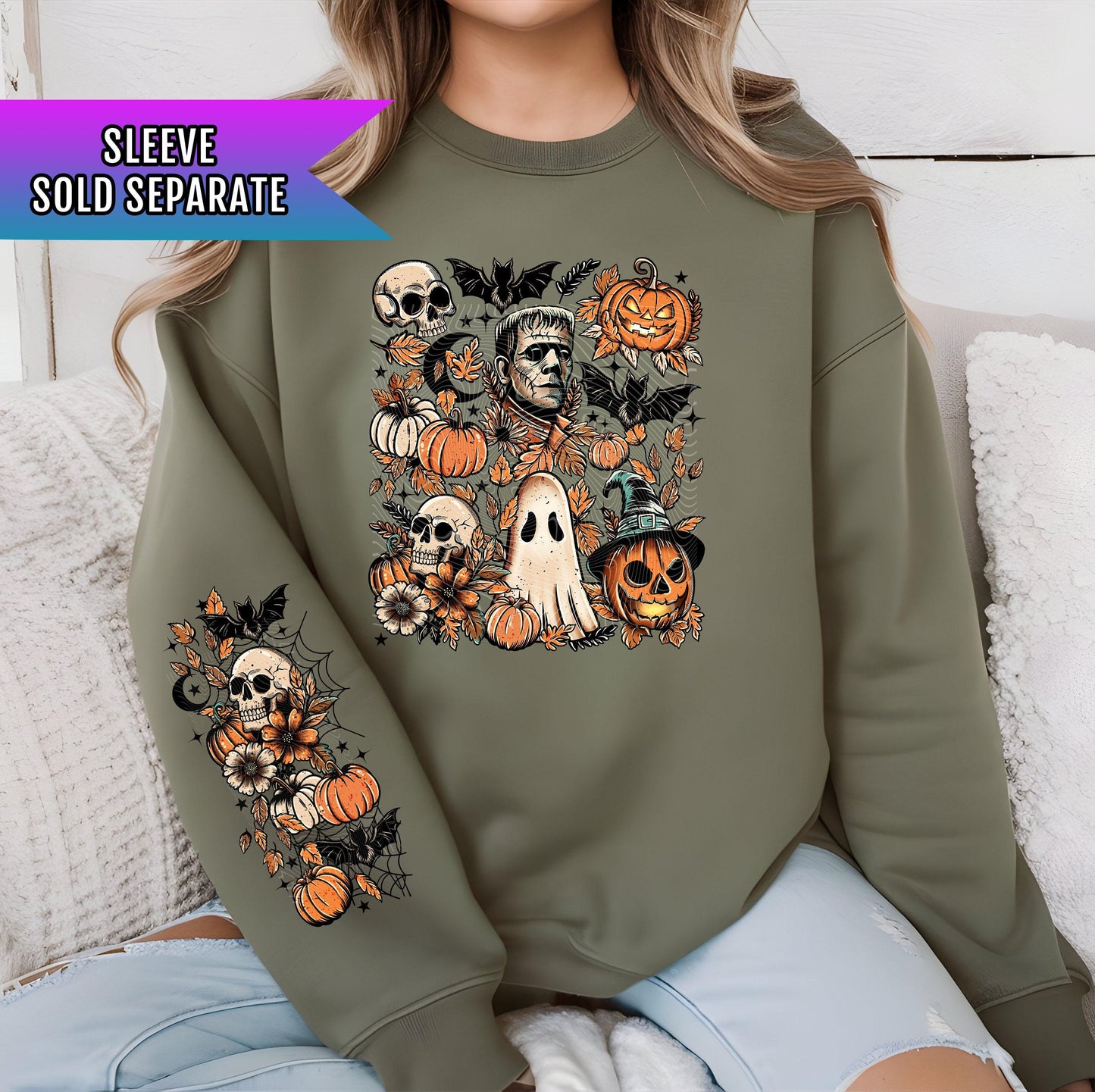 Frankenstein Halloween DTF Transfers, Halloween DTF Transfer Ready For Press, Heat Press Transfer, Horror Classics DTF Prints, Spooky Season