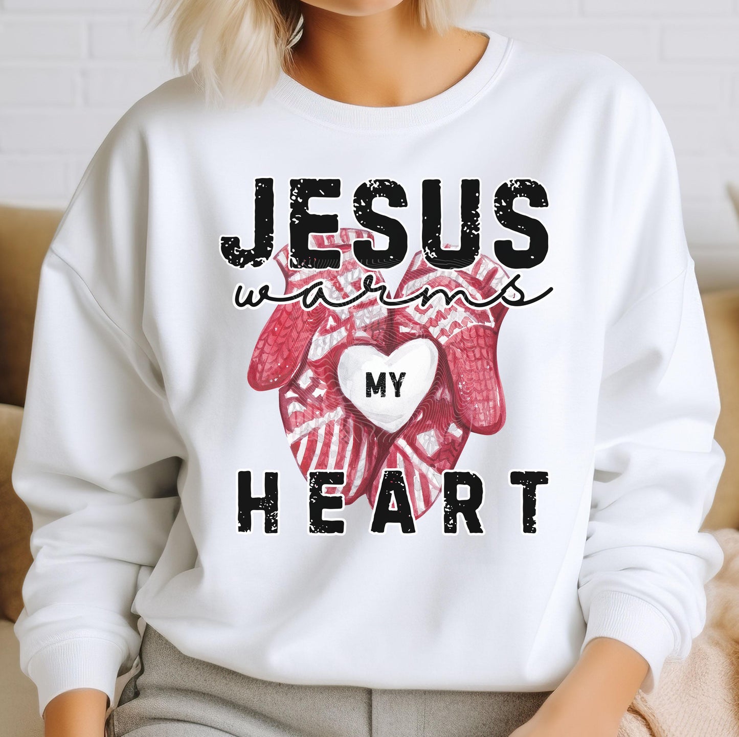 Jesus Warms My Heart DTF Transfer, God DTF Transfers Ready For Press, Heat Press Transfers, Faith Transfers Ready For Press, Jesus Transfers