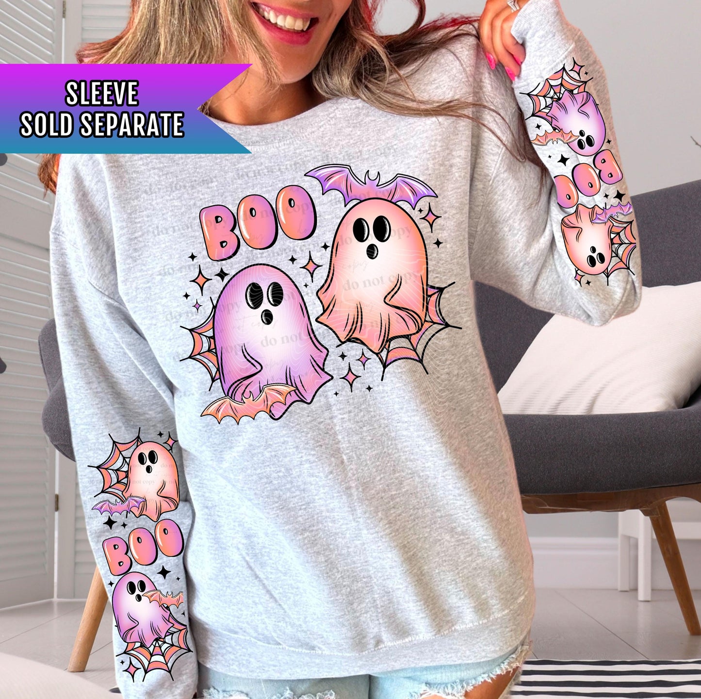 Cute Ghost Ready To Press, Halloween DTF Transfers, Boo Ghost Prints, Bats DTF Print Ready For Press, Boo Dtf, Spooky Season Dtf Transfers