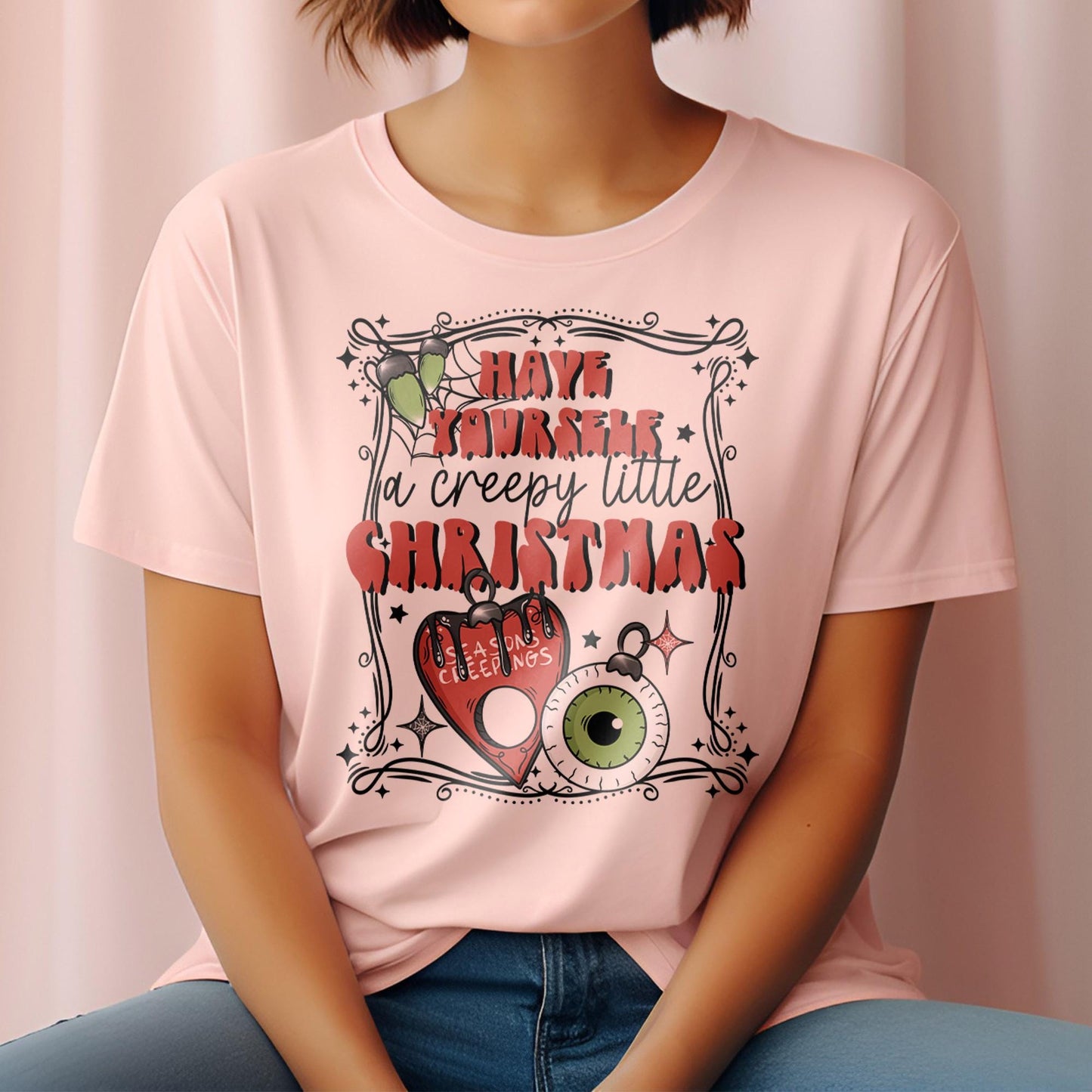 Have Yourself A Creepy Little Christmas DTF Transfers Ready For Press, Merry Christmas DTF Transfer, Heat Press Transfers, Seasons Creepings