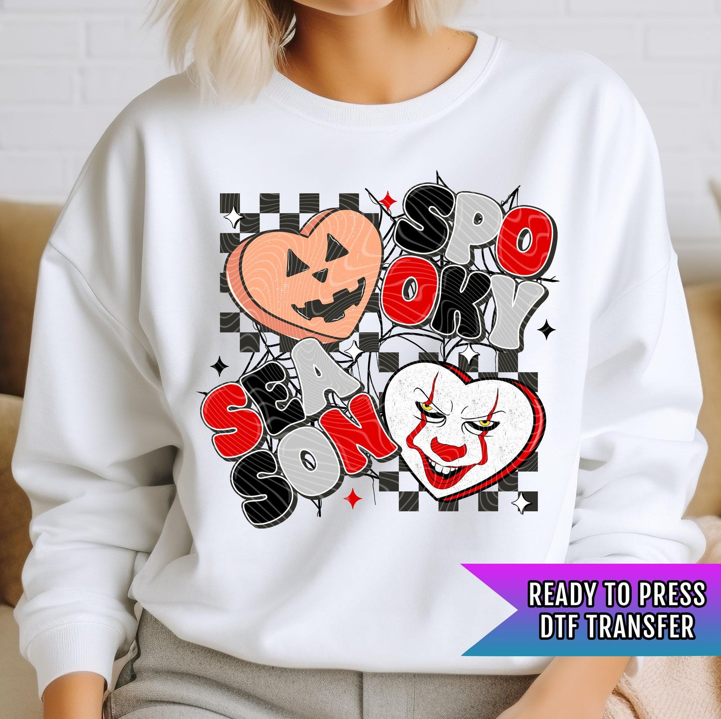 Spooky Season DTF Transfers, Retro Halloween DTF Transfers Ready For Press, Halloween Magic DTF Prints, Pumpkin Dtf Transfers, Spooky Vibes
