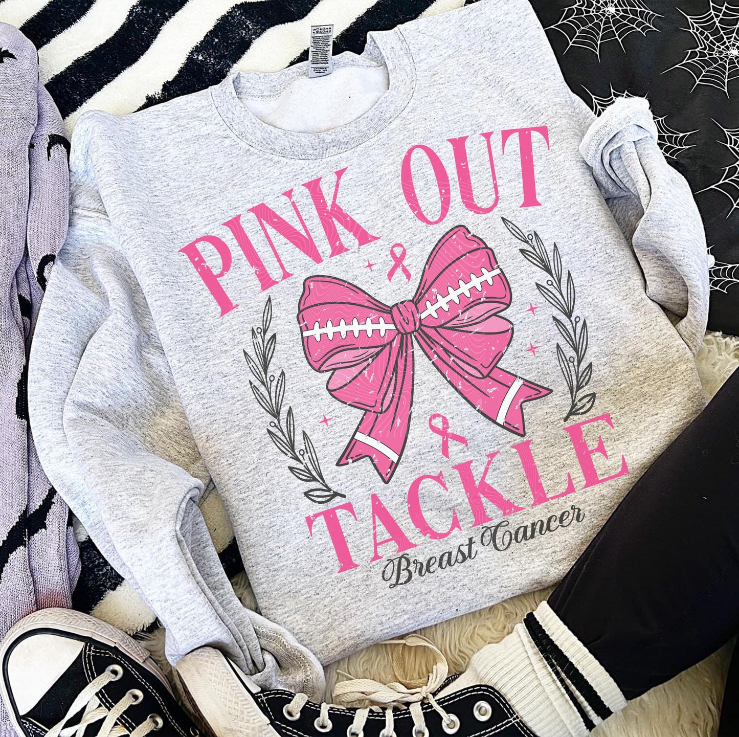 Breast Cancer Gang Sheet, Breast Cancer DTF Transfer, Breast Cancer Awareness DTF Transfer Ready For Press, Premade Gang Sheet, Pink October
