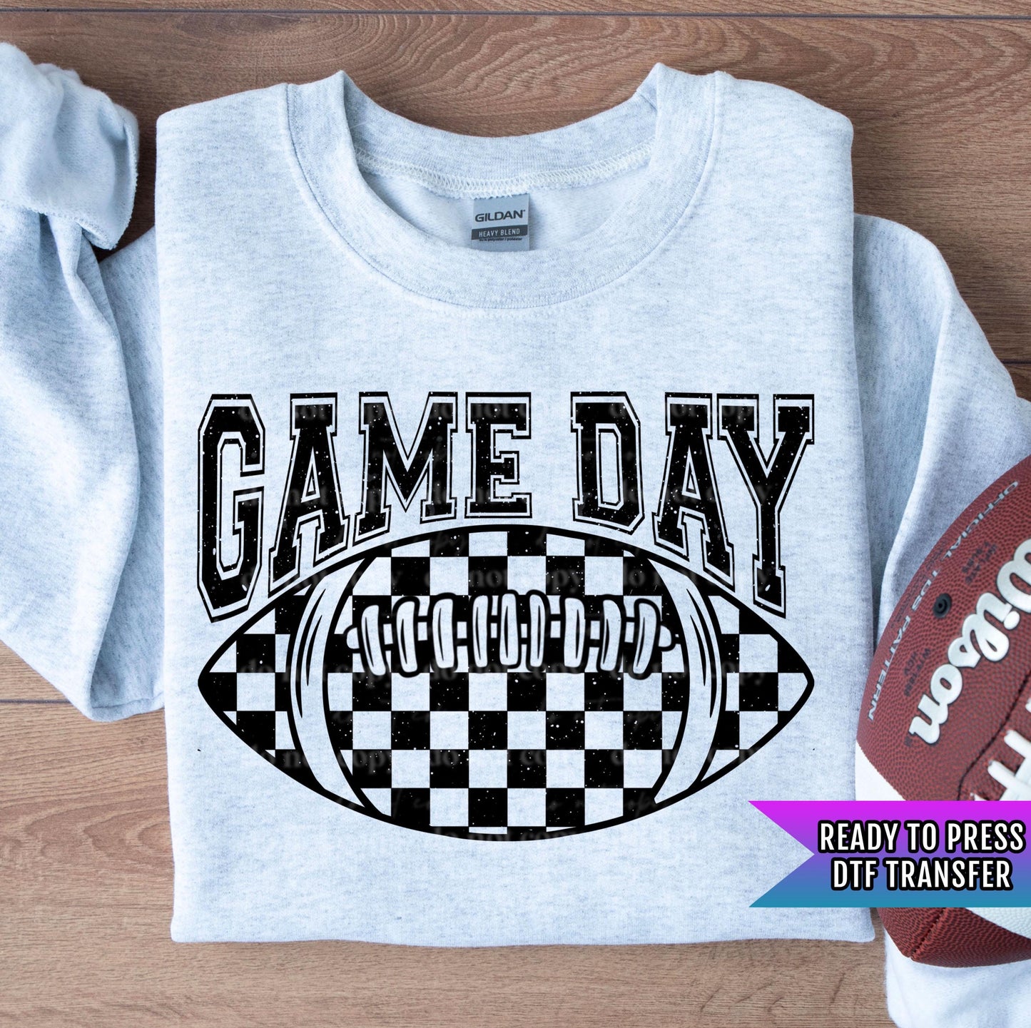 Game Day DTF Transfers, Football Transfers Ready For Press, Heat Press Transfer, Football Lover Dtf Prints, Sport Dtf Prints, Direct To Film