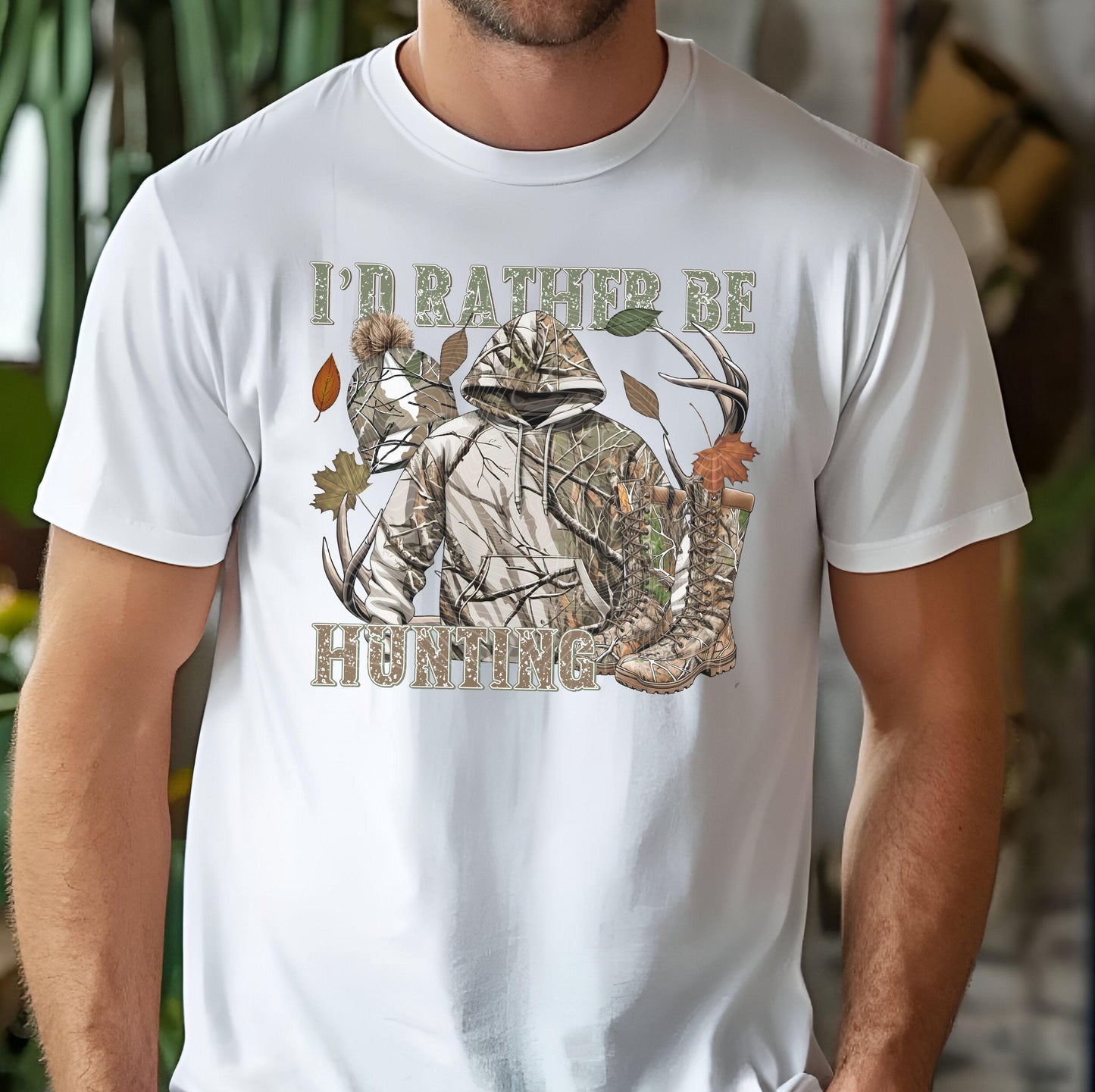 I'D Rather Be Hunting DTF Transfers Ready For Press, Hunting Season Dtf Prints, Born to Hunt Dtf, Heat Press Transfers, Hunter's Heart DTF