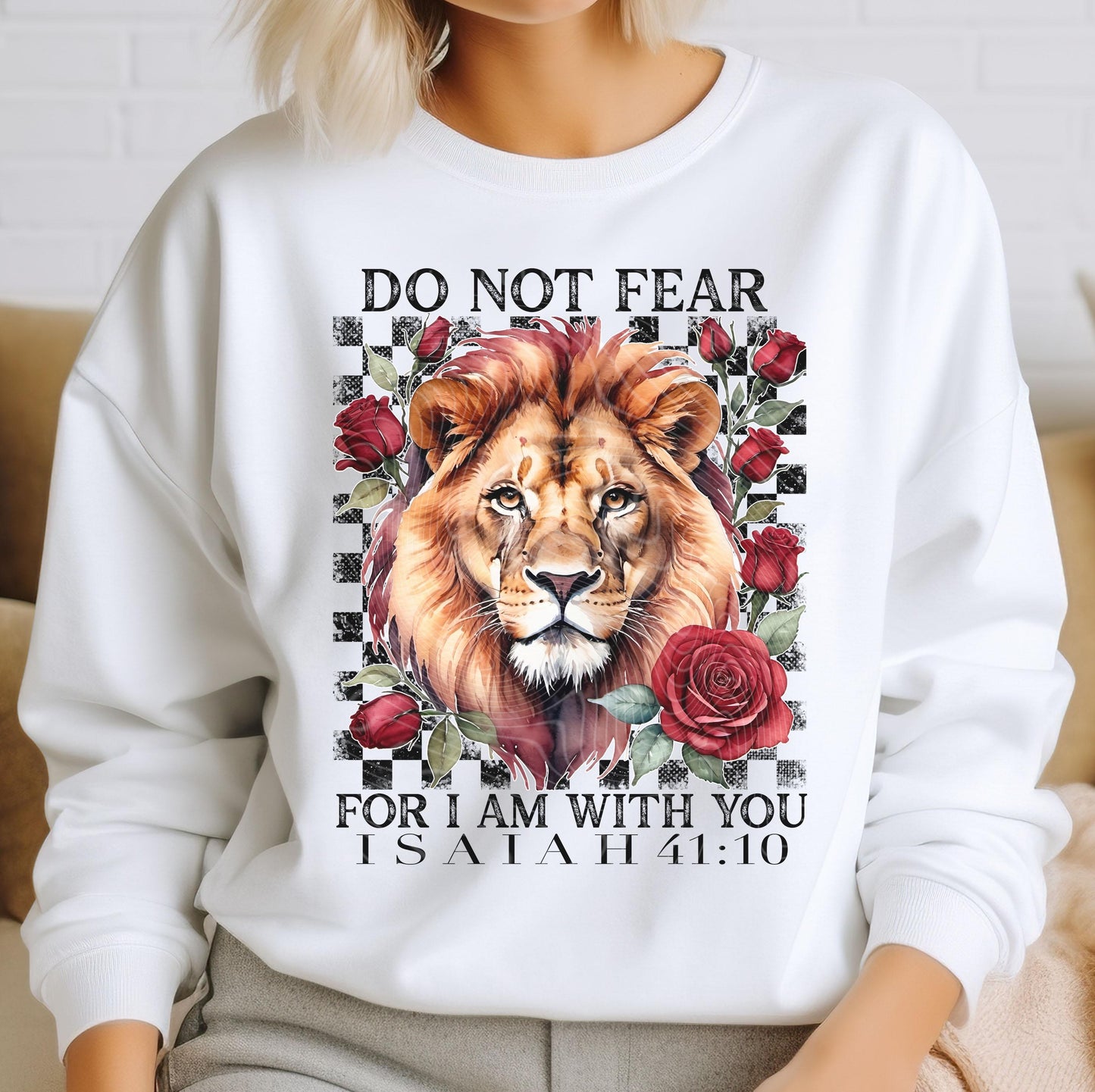 Do Not Fear For I Am With You DTF Transfers Ready For Press, Love DTF Transfer, Faith DTF Transfer, Heat Press Transfer, Christian Dtf Print