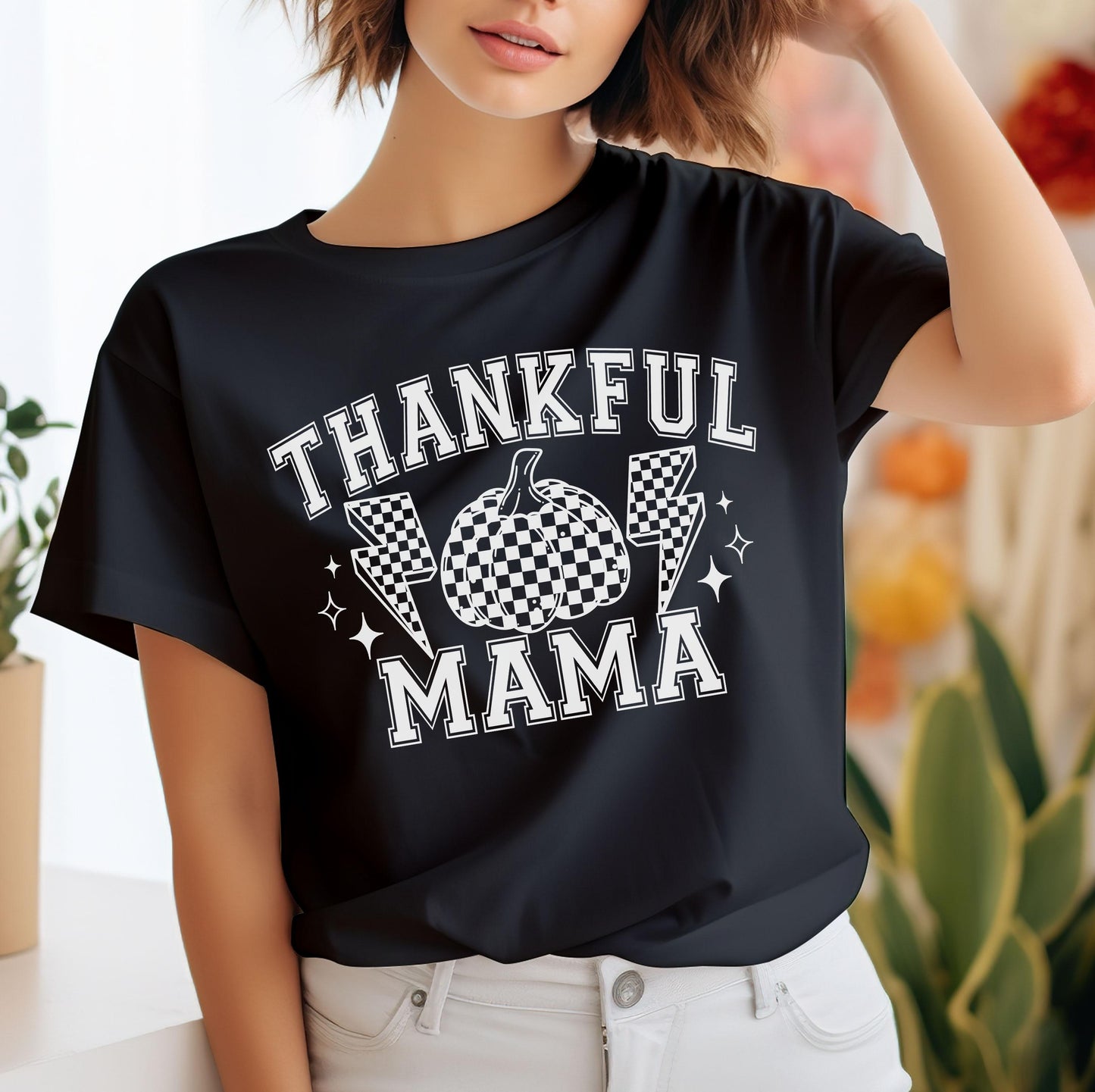 Thankful Mama DTF Transfers Ready For Press, Fall Mama DTF Transfer, Thanksgiving DTF Print, Autumn Dtf, Direct To Film, Heat Press Transfer