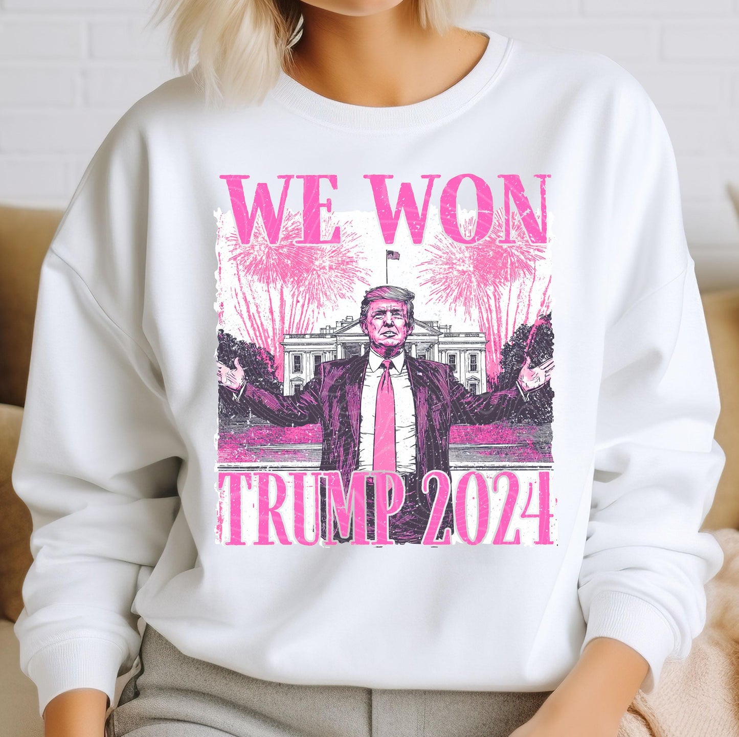 We Won Trump 2024 DTF Transfers Ready to Press, President Dtf, Donald Trump Dtf Transfers, Heat Press Transfer, Direct To Film, Daddy's Home