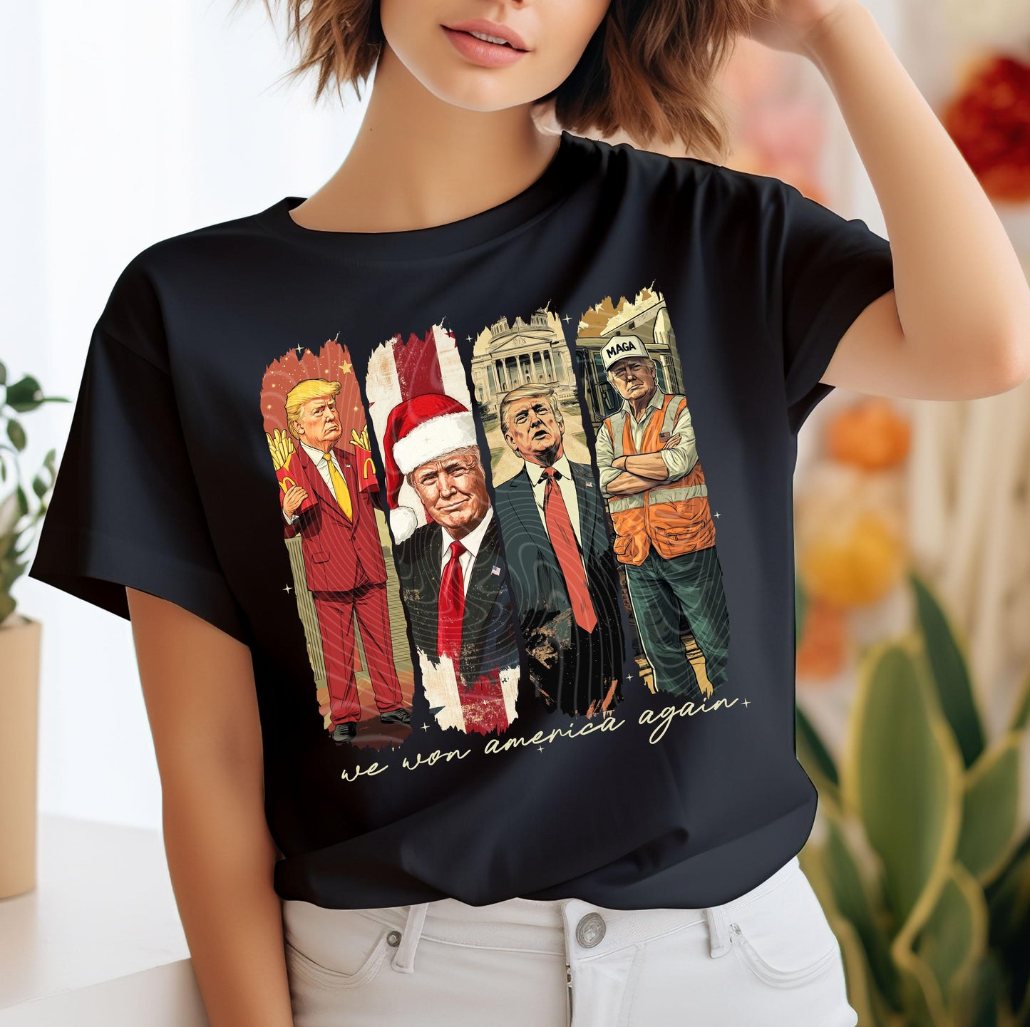 We Won America Again DTF Transfers Ready to Press, Trump Dtf Transfers, Trump Dtf Prints, Heat Press Transfers, Direct To Film, Daddy's Home