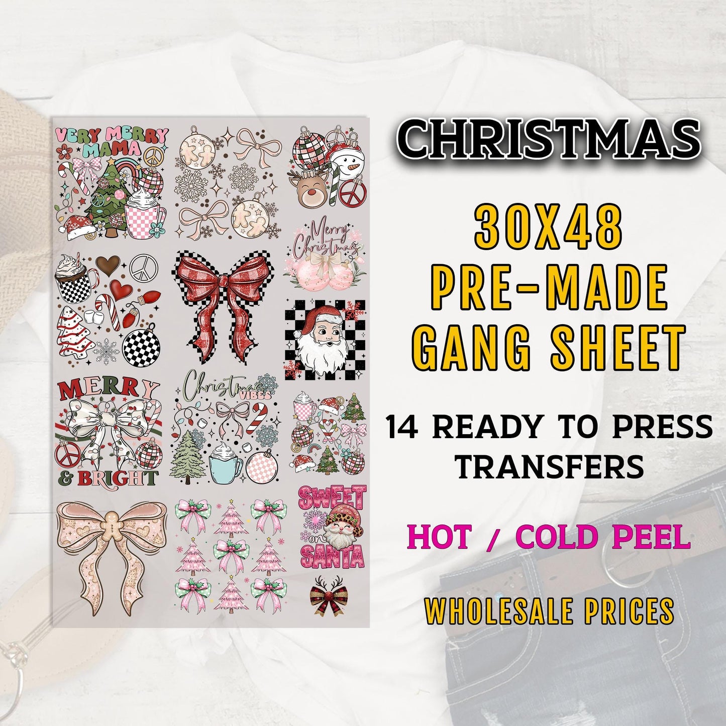 Custom Gang Sheet, Dtf transfer, Dtf Transfer Ready For Press, Heat Press Transfer, Direct To Film, Dtf Screen Print, Full Color Dtf