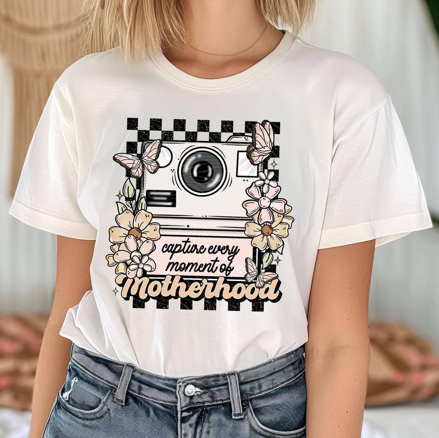 Capture Every Moment Of Motherhood DTF Transfers Ready For Press, Mom DTF Prints, Heat Press Transfers, Direct To Film, Mother Dtf Transfers