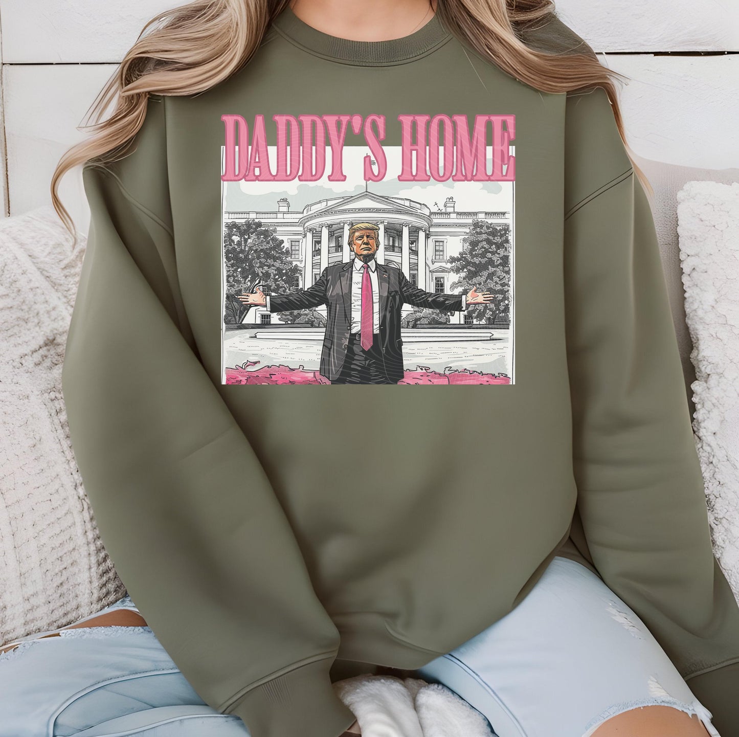 Daddy's Home DTF Transfer, Trump Ready to Press, Trump Transfers, Trump Heat Transfers, Trump 2024 Dtf, Heat Press Transfer, Direct To Film