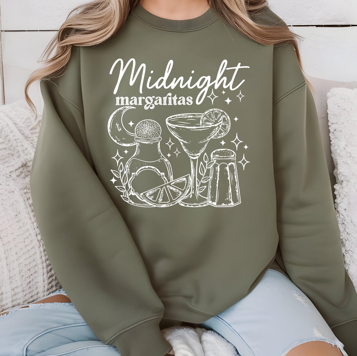 Midnight Margaritas DTF Transfers Ready For Press, Tequila Dtf Prints, Direct To Film, Heat Press Transfer, Witchy Transfer, Practical Magic