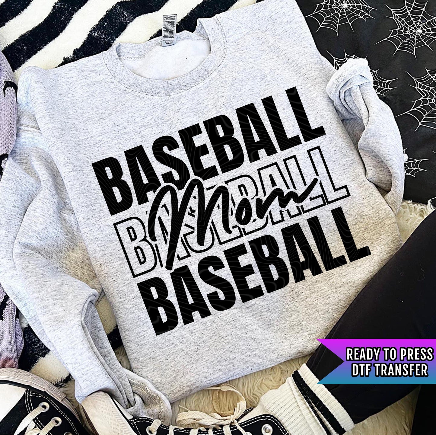 Baseball Mom DTF Transfers Ready For Press, Mom Life DTF Prints, Heat Press Transfers, Direct To Film, Game Day Dtf, Baseball Mama Transfers