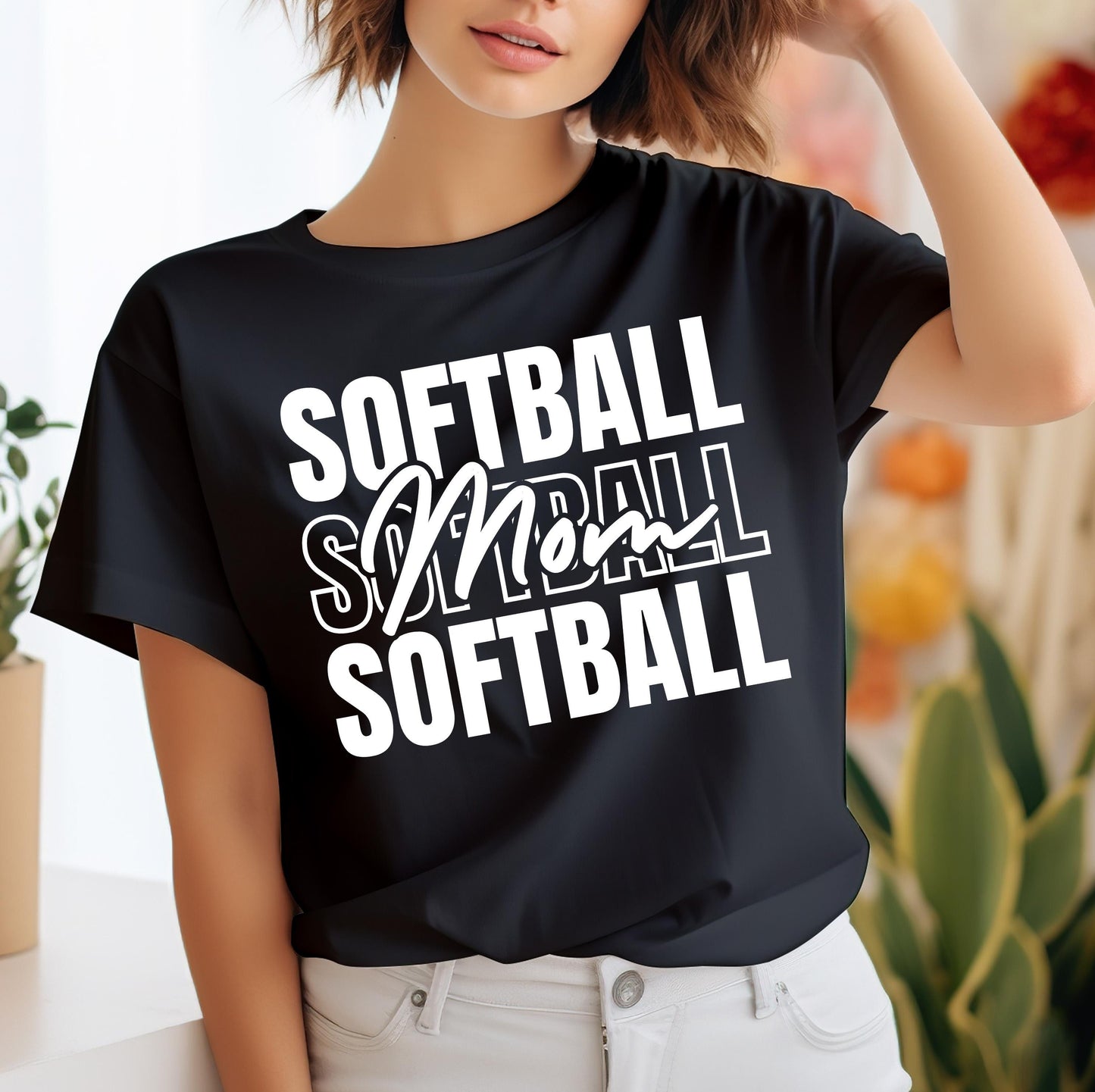 Softball Mom DTF Transfers Ready For Press, Softball DTF Prints, Heat Press Transfers, Direct To Film, Game Day Transfers, Sports Transfers